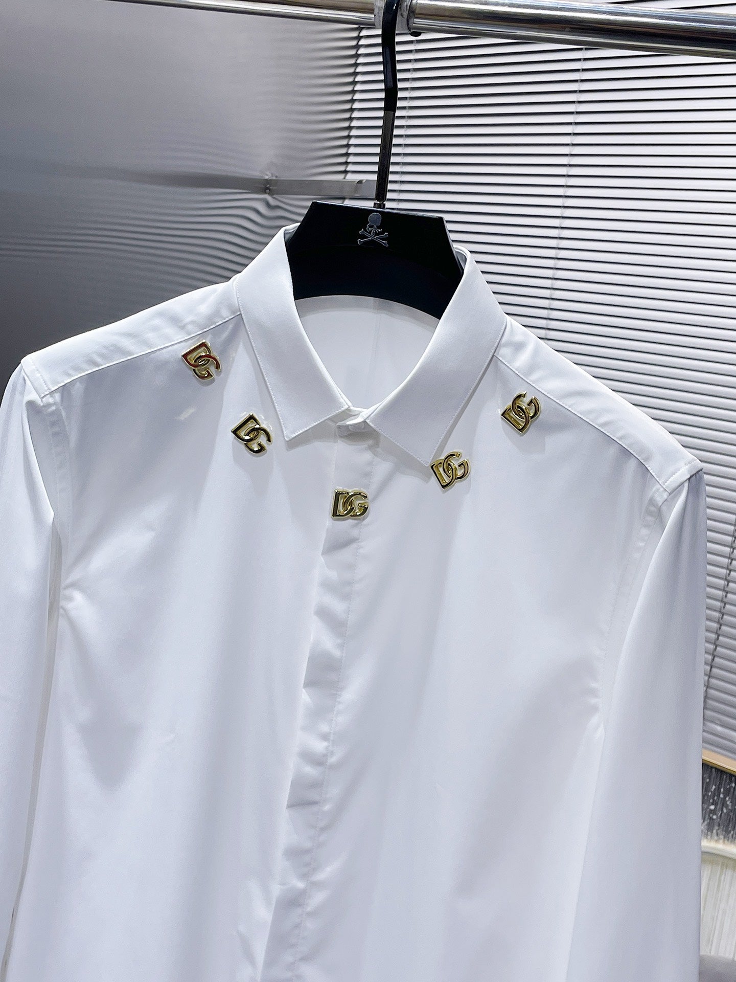 Dolce & Gabbana DG Logo Pin Dress Shirt