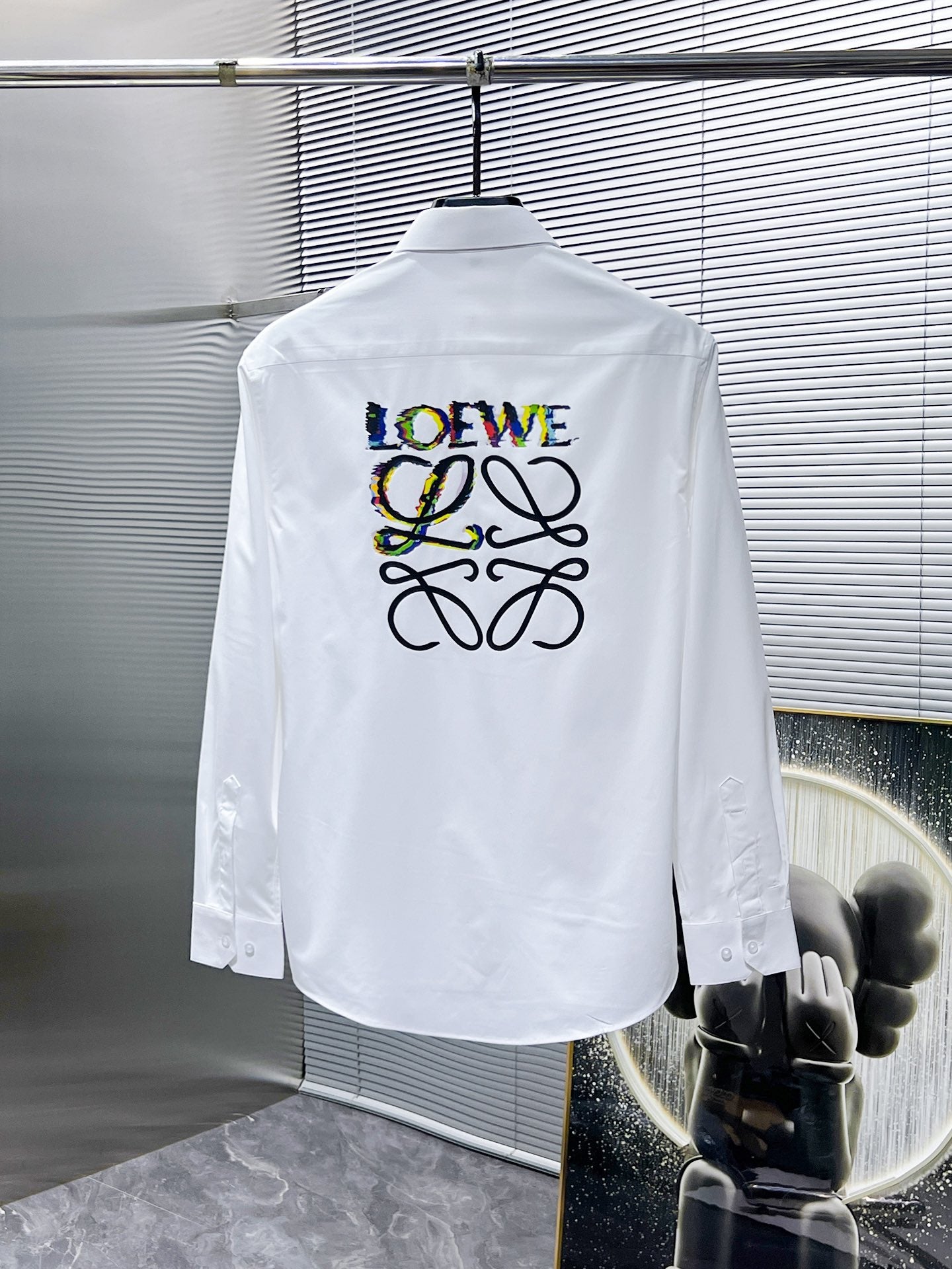 Loewe Anagram Logo Dress Shirt - White