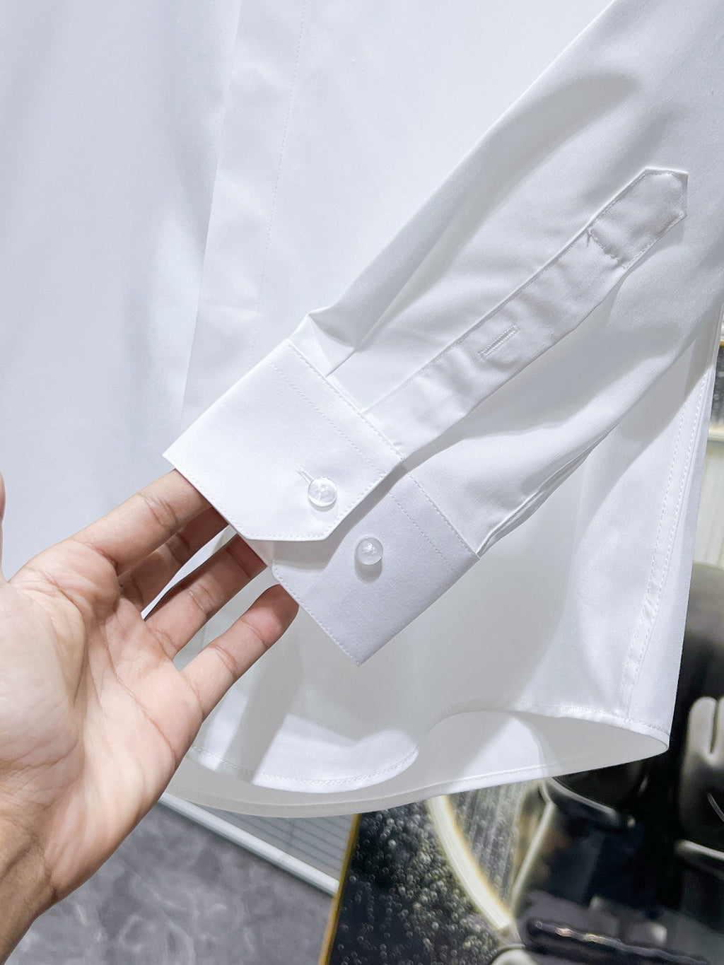 Loewe Anagram Logo Dress Shirt - White