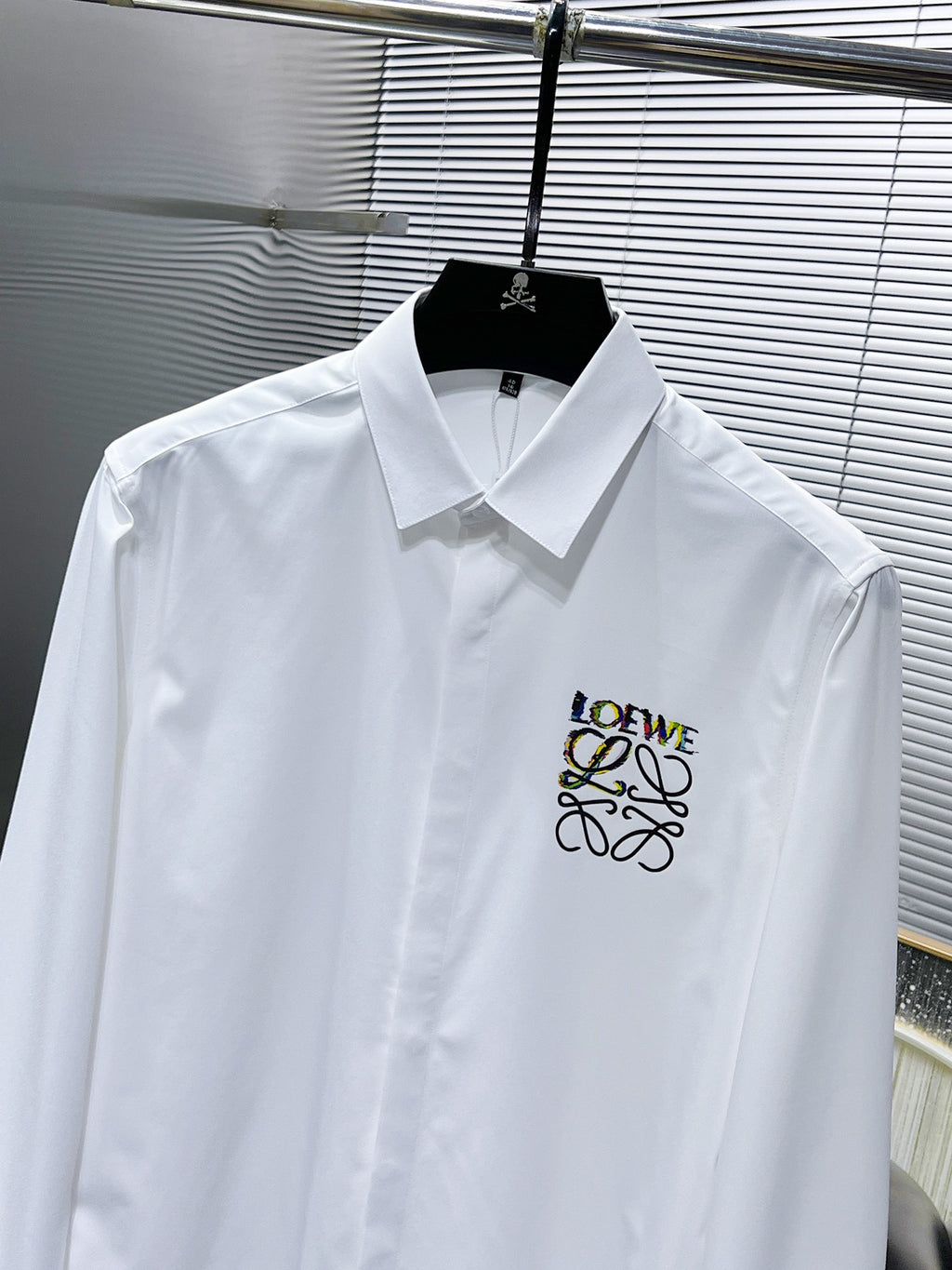 Loewe Anagram Logo Dress Shirt - White