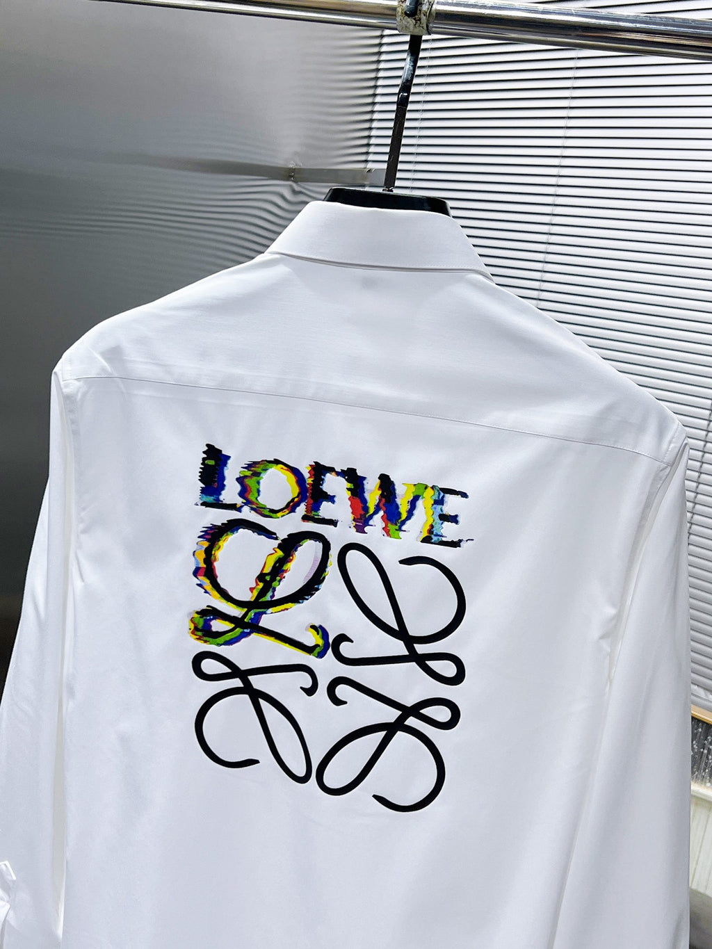 Loewe Anagram Logo Dress Shirt - White