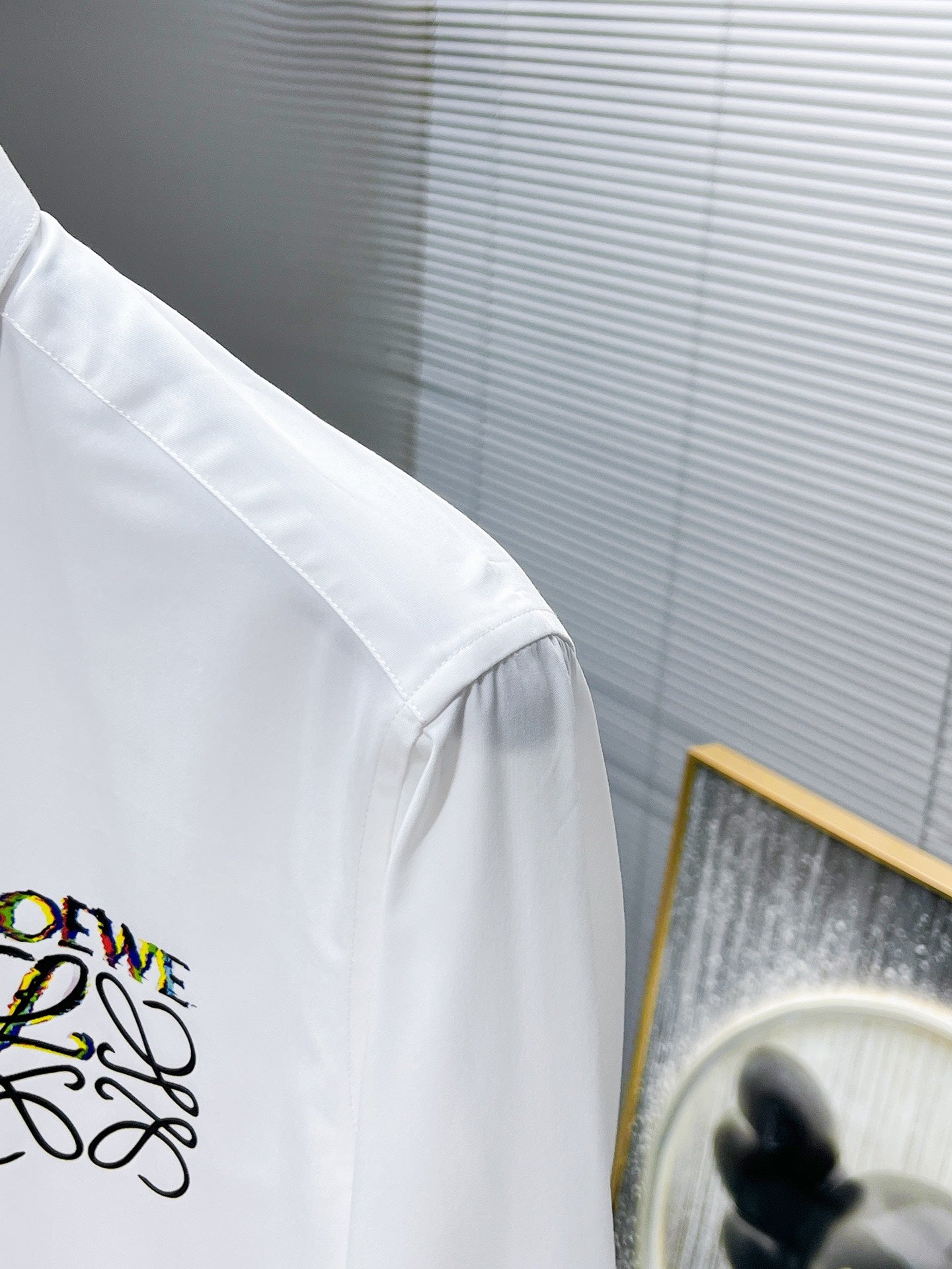 Loewe Anagram Logo Dress Shirt - White