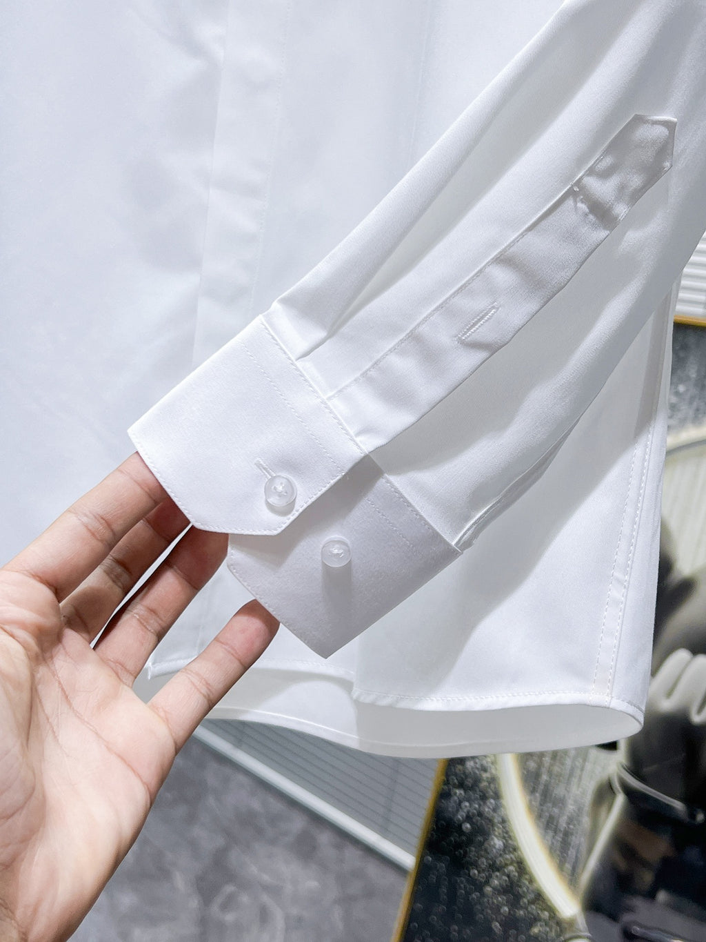 Louis Vuitton Studios Graphic Dress Shirt - White