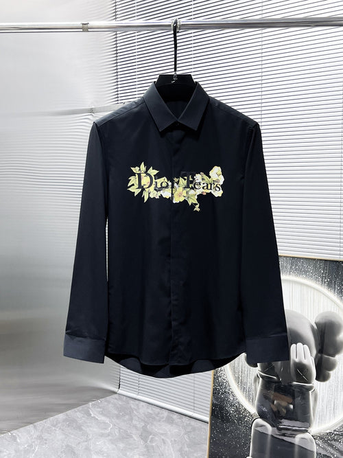 Dior Tears Floral Dress Shirt