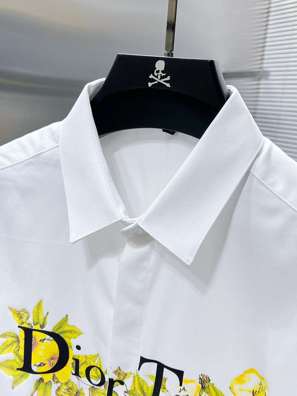 Dior Tears Floral Dress Shirt