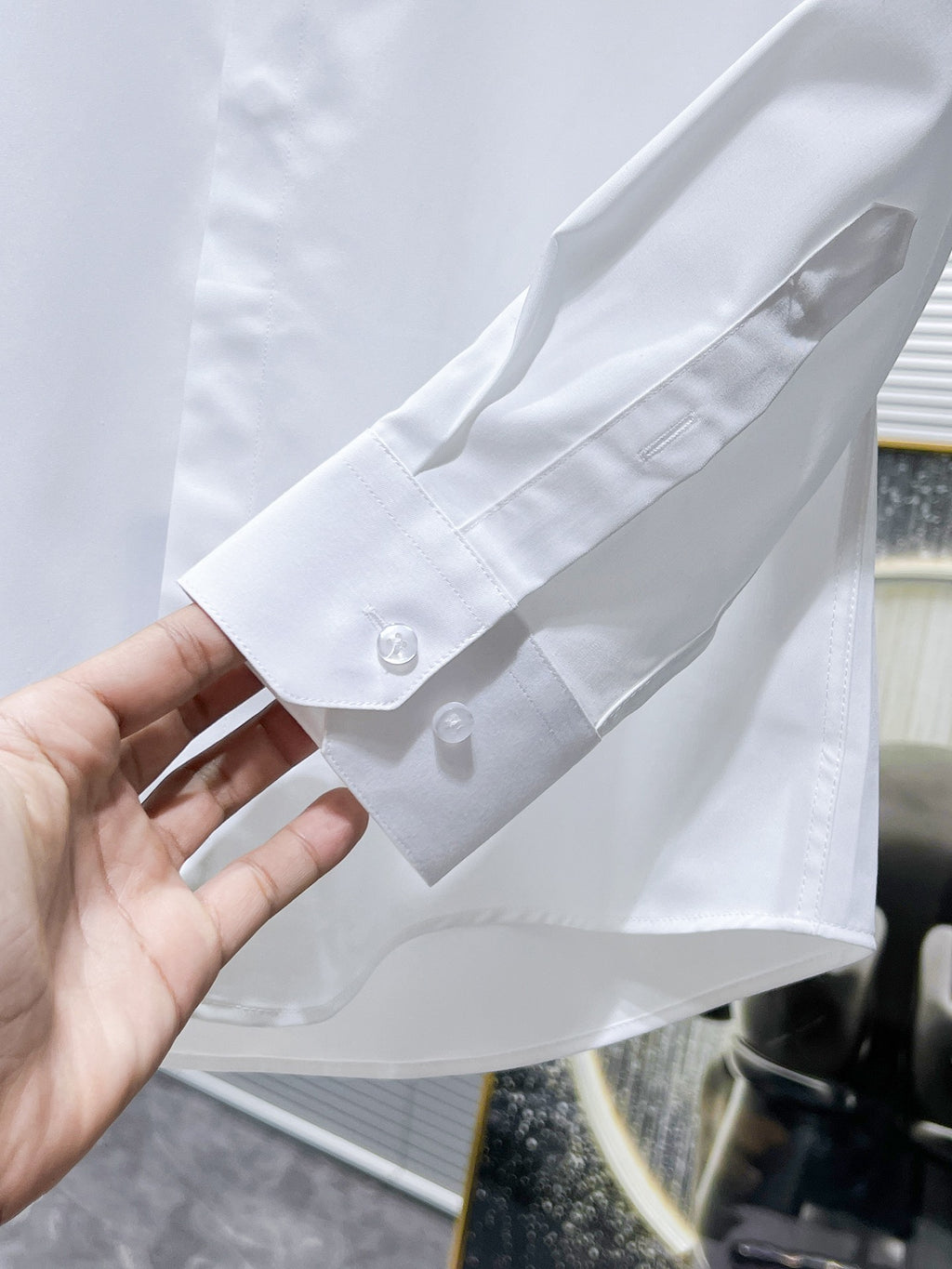 Dior Tears Floral Dress Shirt