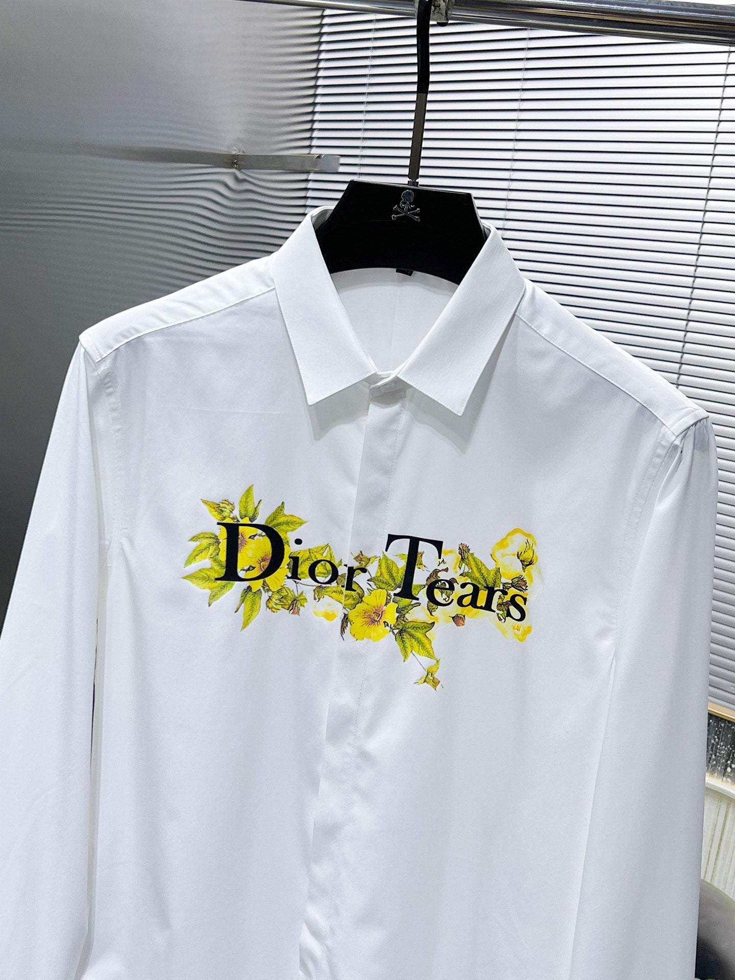 Dior Tears Floral Dress Shirt