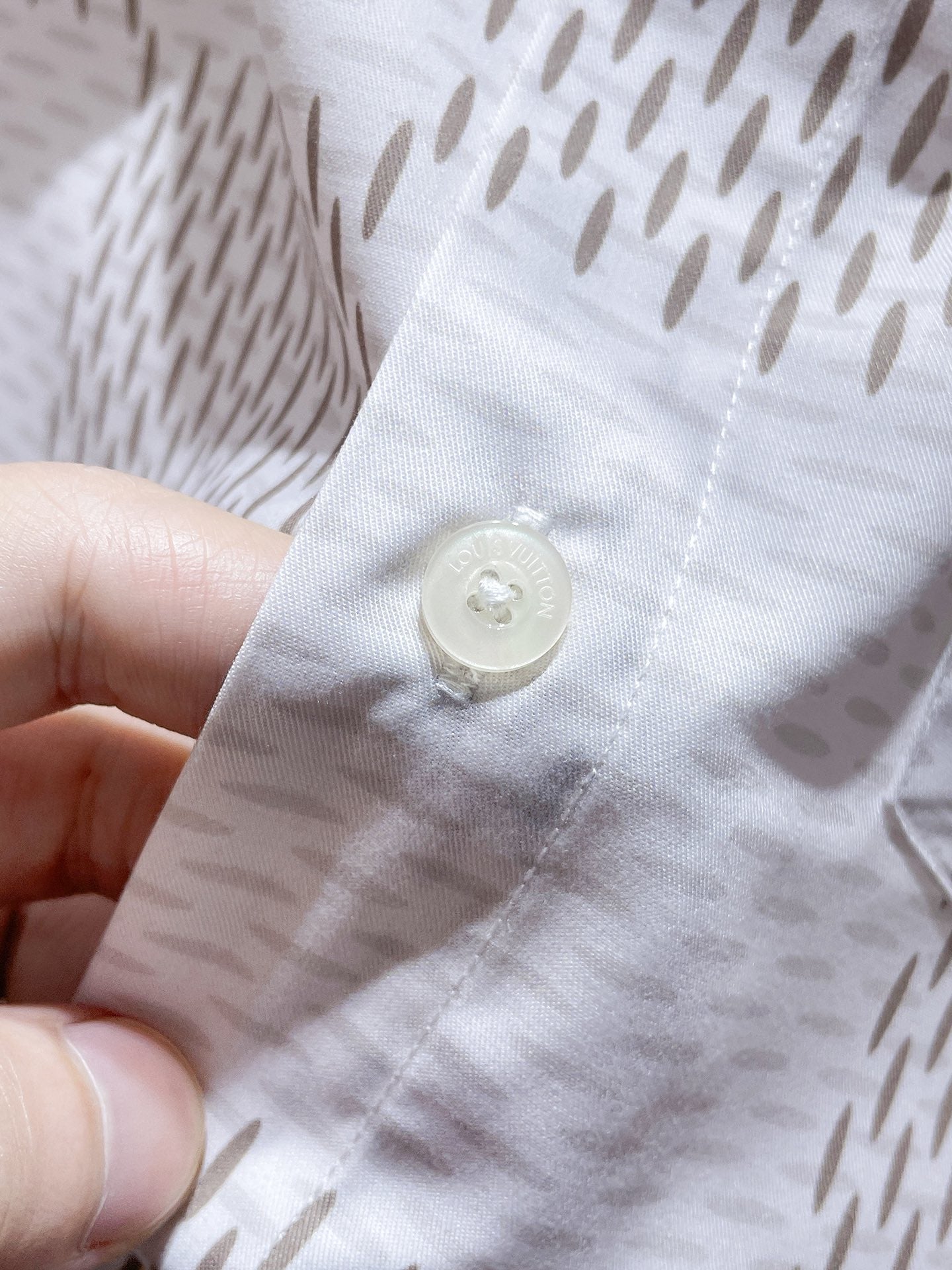 Louis Vuitton Checkered Shirt