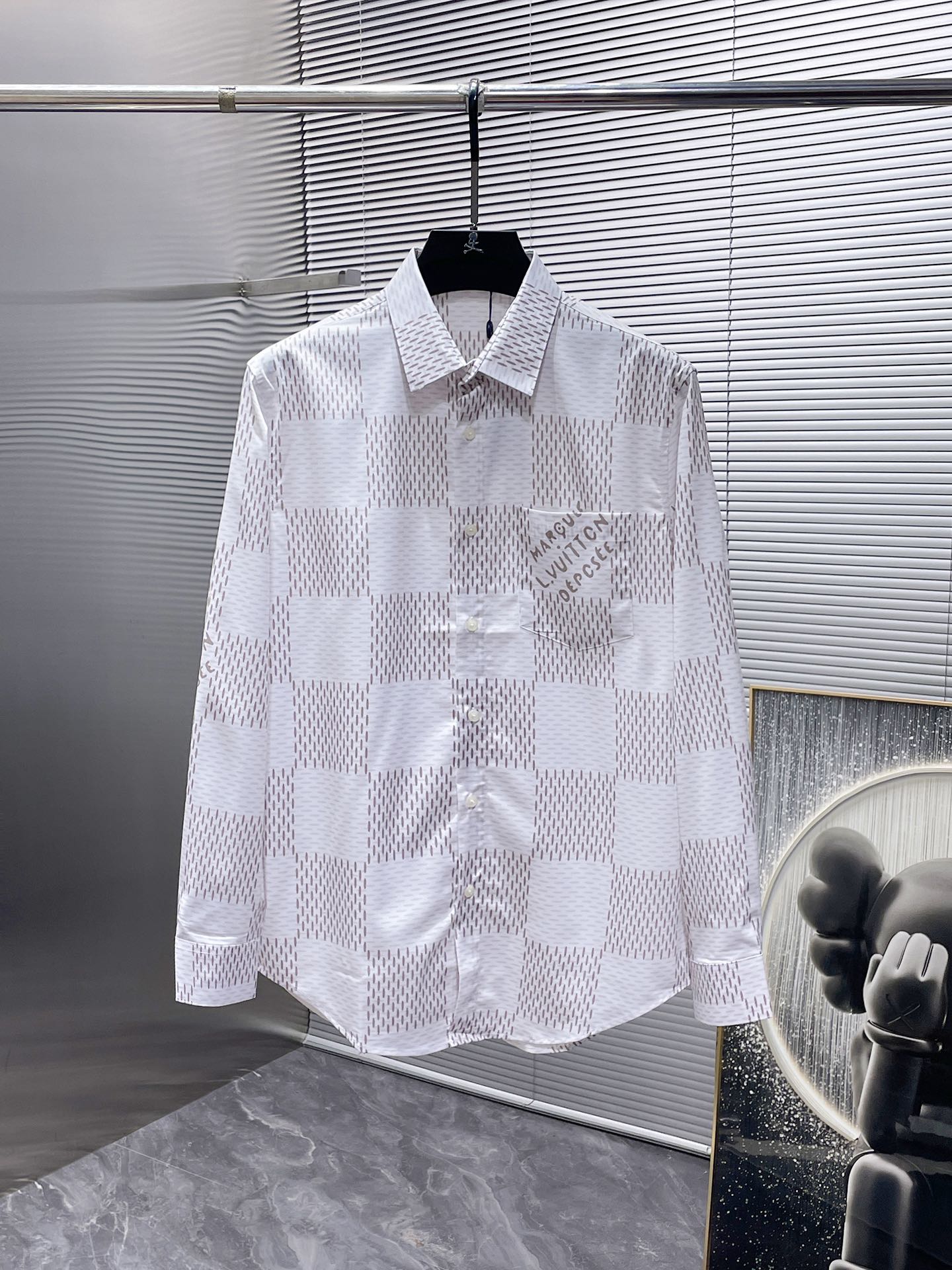Louis Vuitton Checkered Shirt