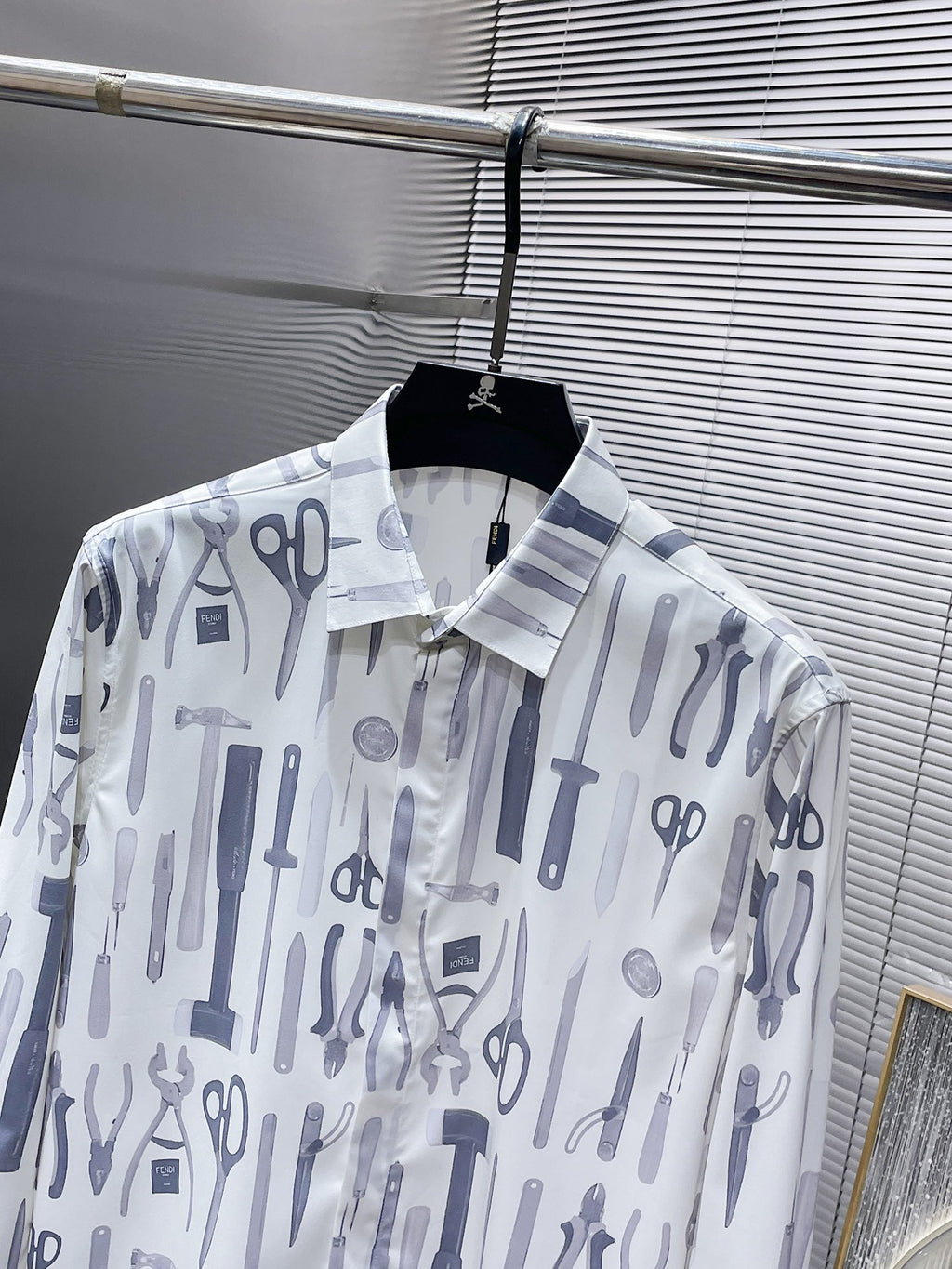 Louis Vuitton Navy Monogram Shirt
