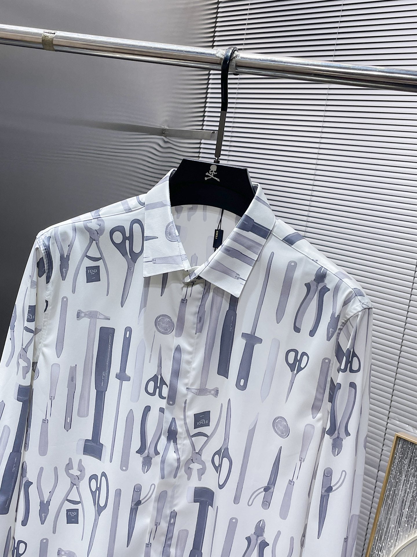 Louis Vuitton Navy Monogram Shirt