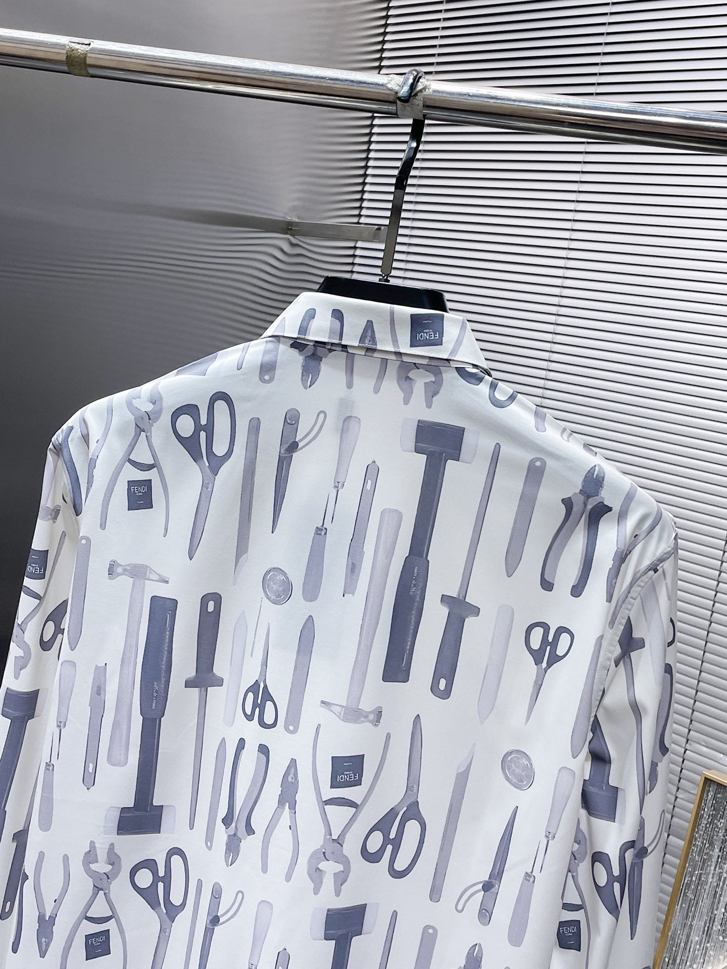 Louis Vuitton Navy Monogram Shirt