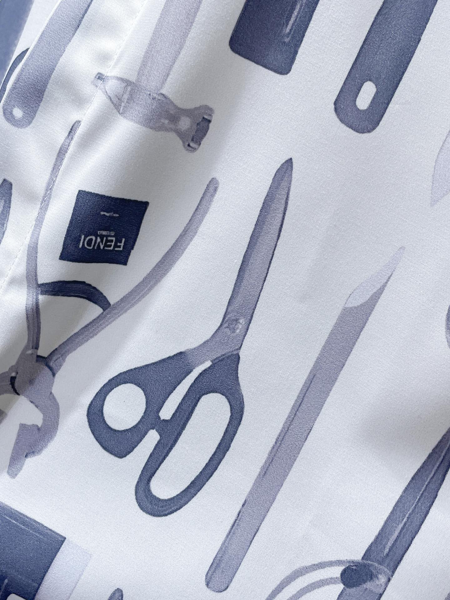 Louis Vuitton Navy Monogram Shirt