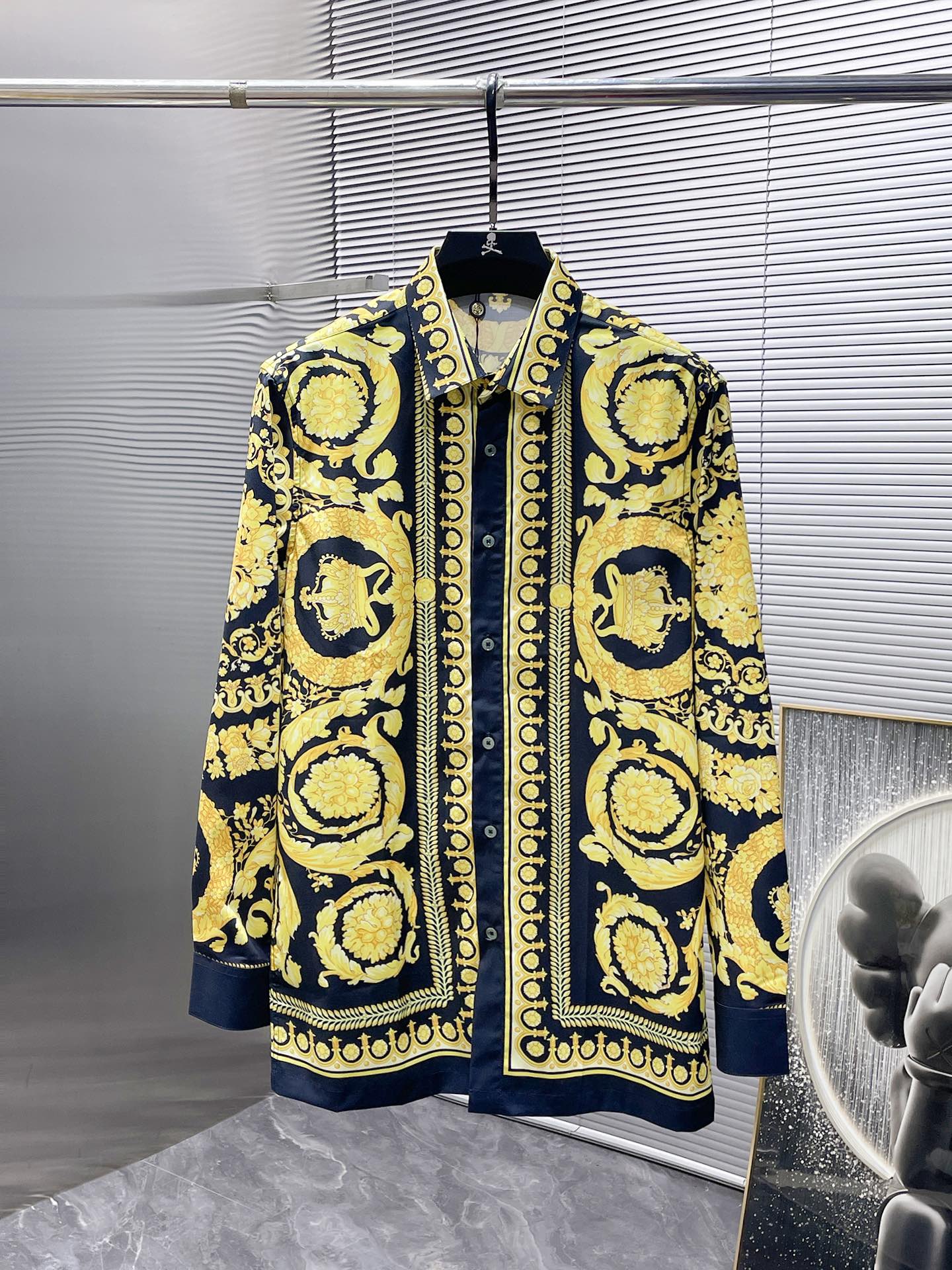 Versace Baroque Print Shirt