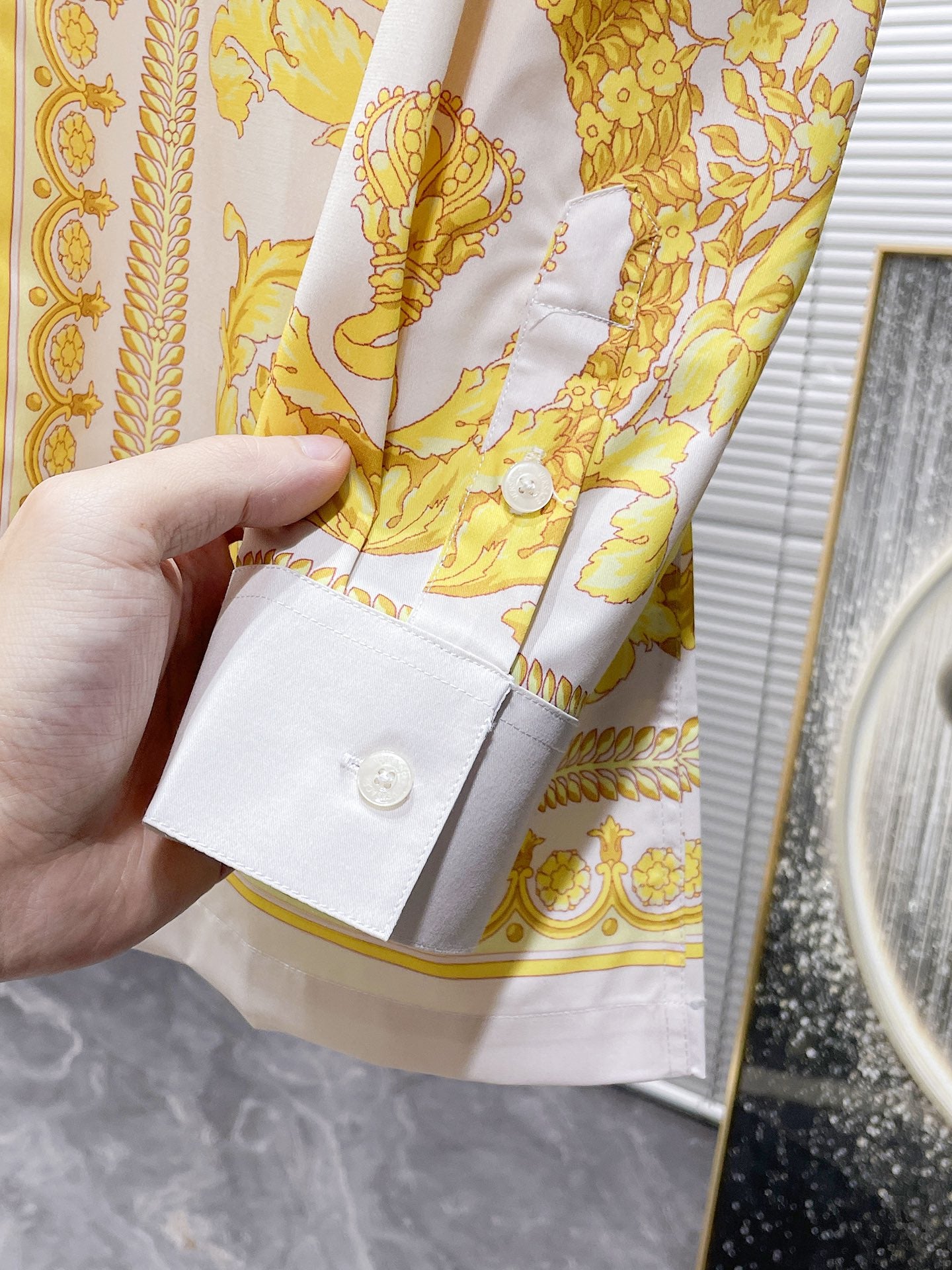 Versace Baroque Print Shirt