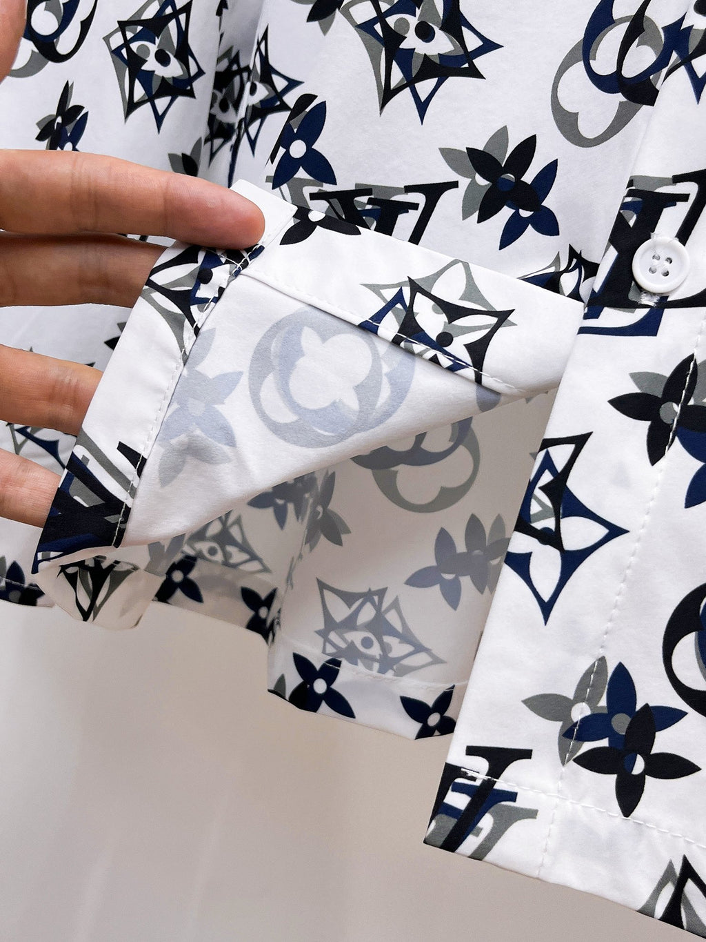 Louis Vuitton Monogram Print Shirt