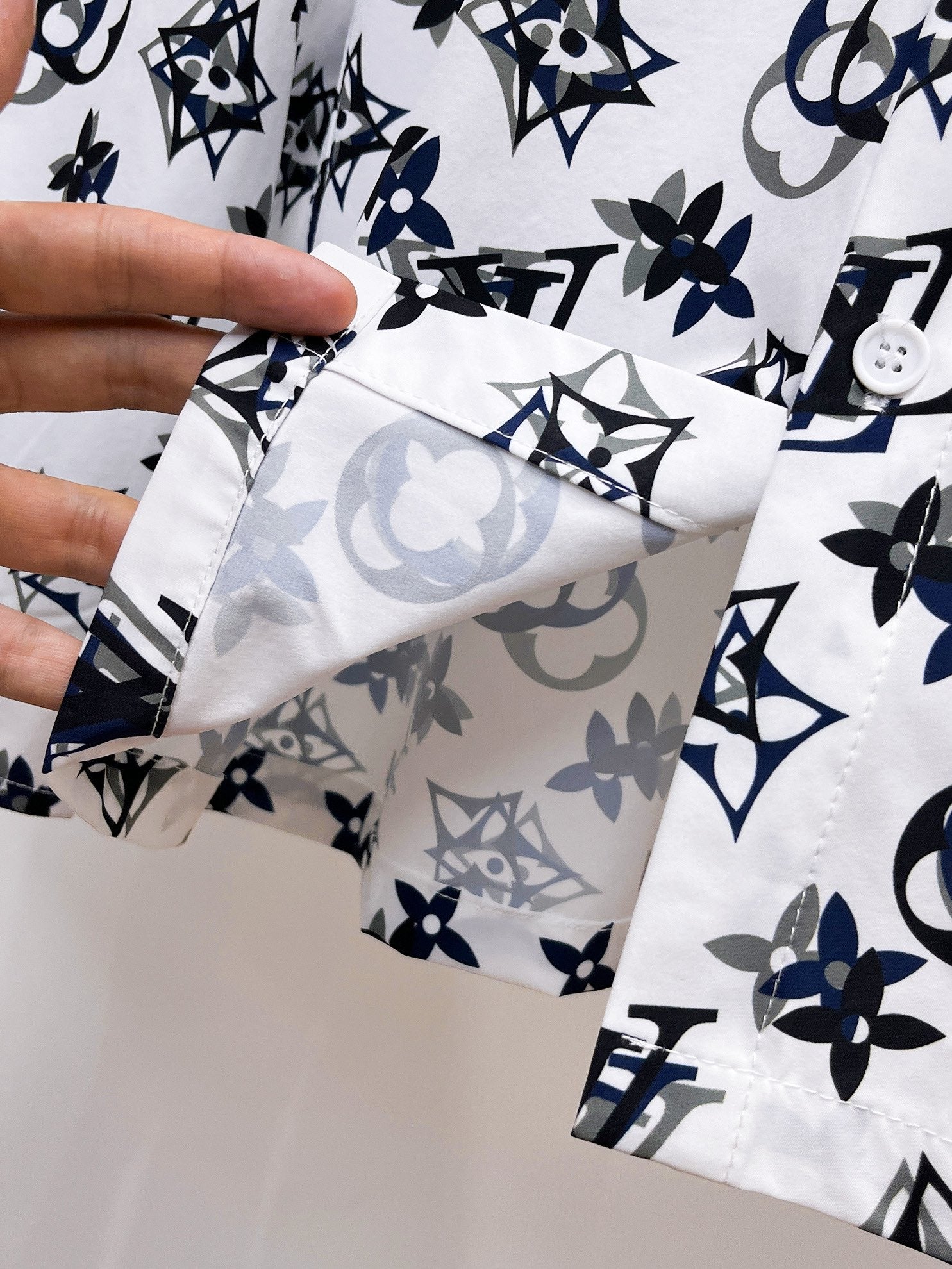 Louis Vuitton Monogram Print Shirt