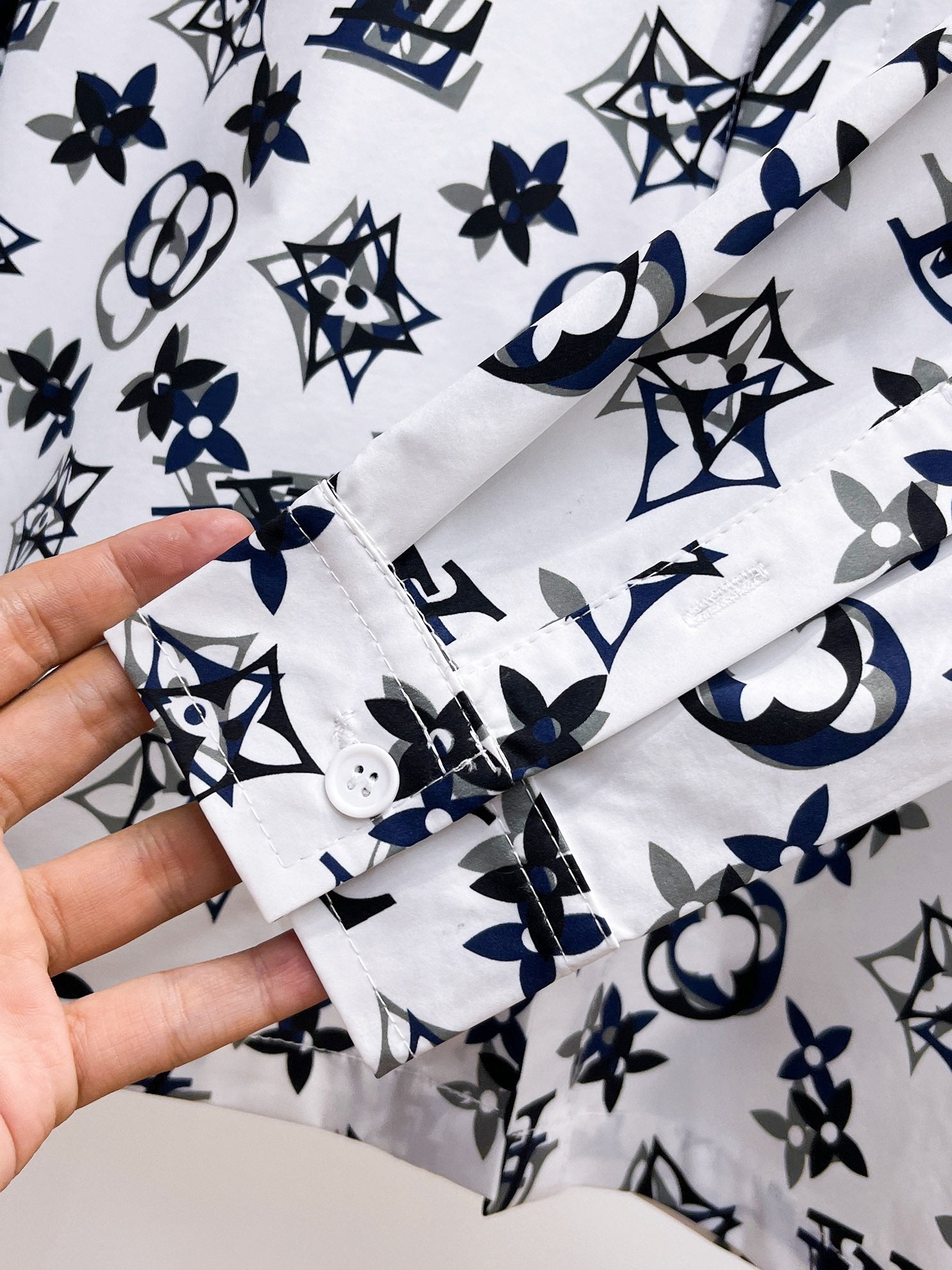 Louis Vuitton Monogram Print Shirt