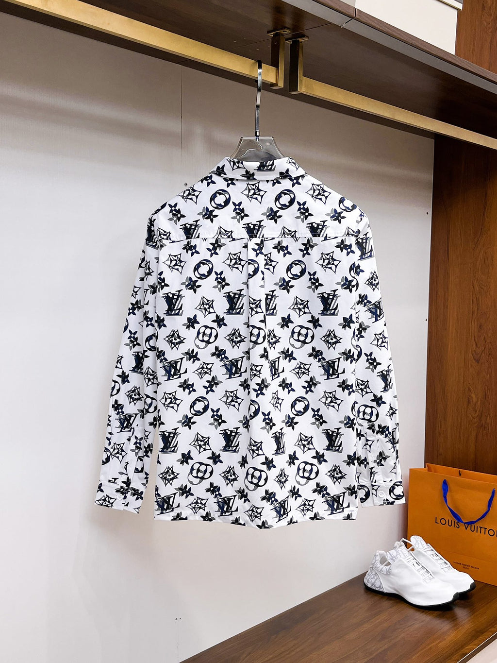 Louis Vuitton Monogram Print Shirt