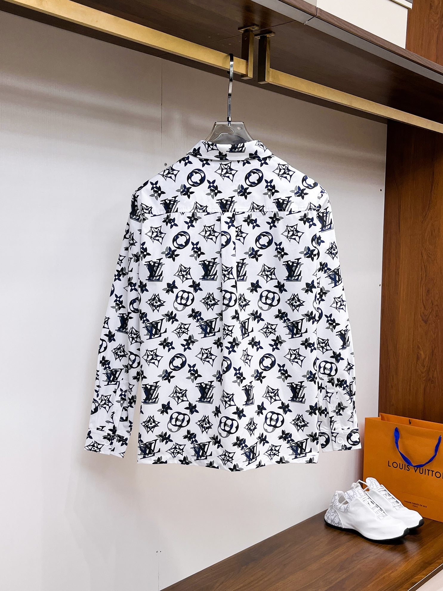 Louis Vuitton Monogram Print Shirt
