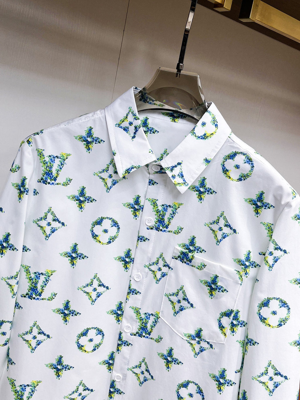 Louis Vuitton Floral Monogram Shirt
