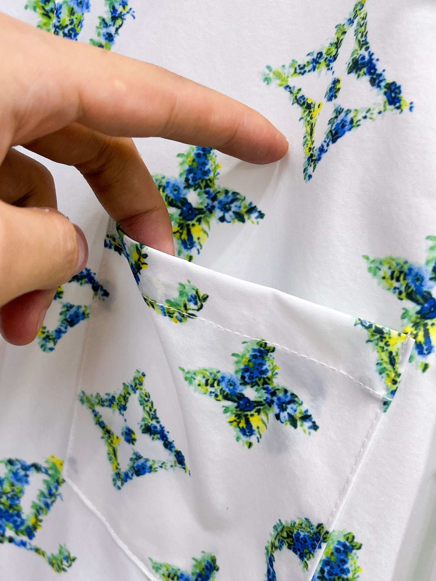 Louis Vuitton Floral Monogram Shirt