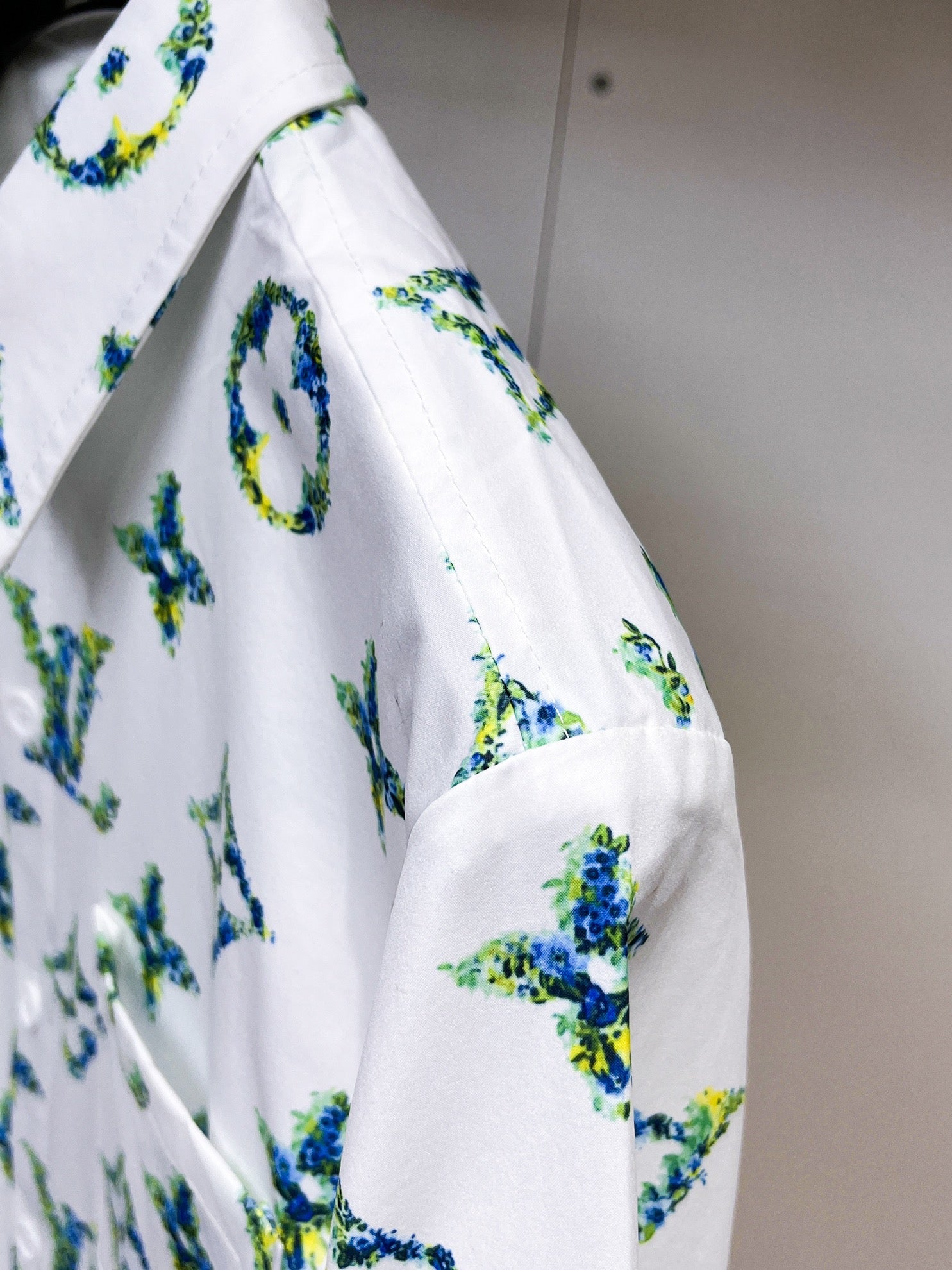 Louis Vuitton Floral Monogram Shirt