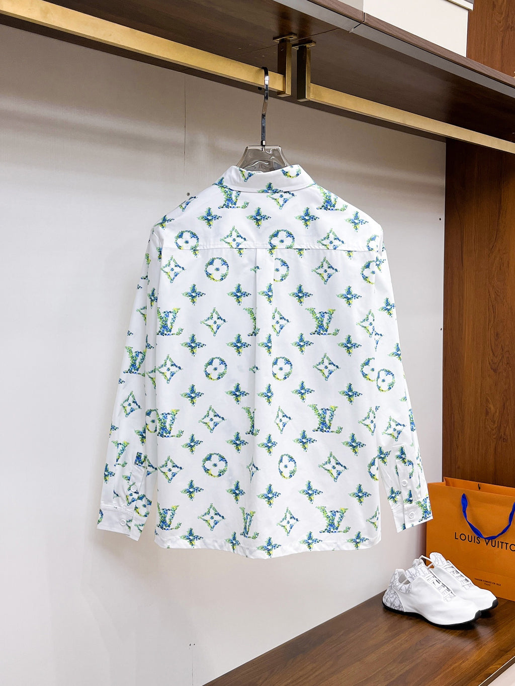 Louis Vuitton Floral Monogram Shirt