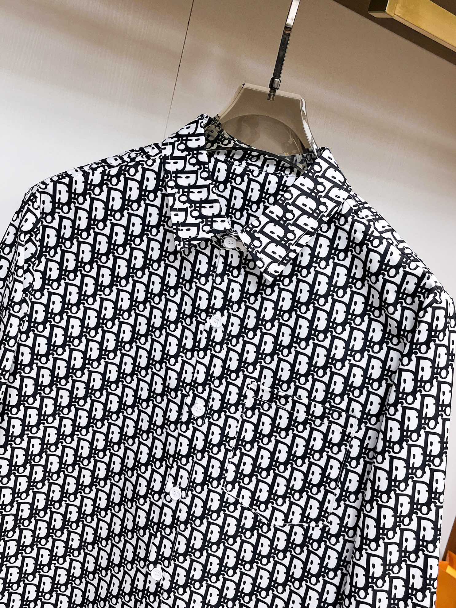 Louis Vuitton Navy Monogram Shirt