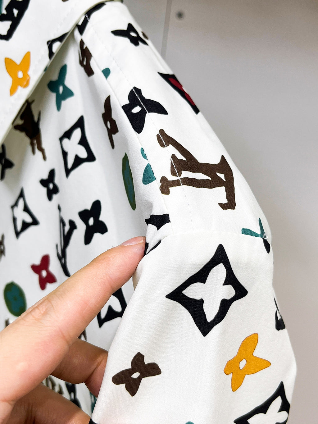 Louis Vuitton Navy Monogram Shirt