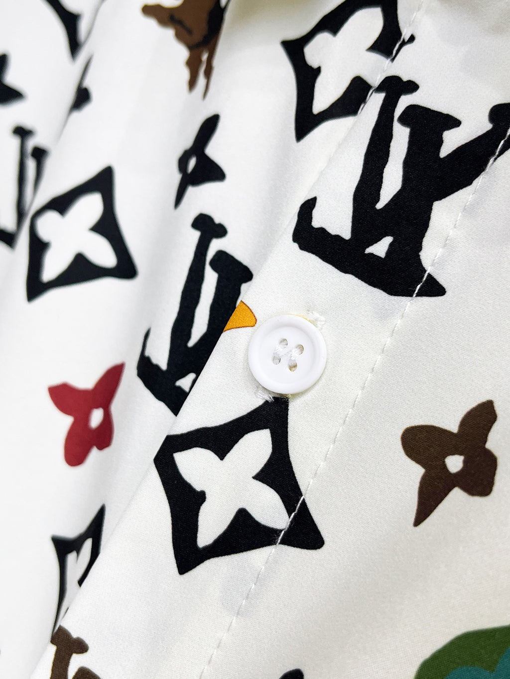 Louis Vuitton Navy Monogram Shirt