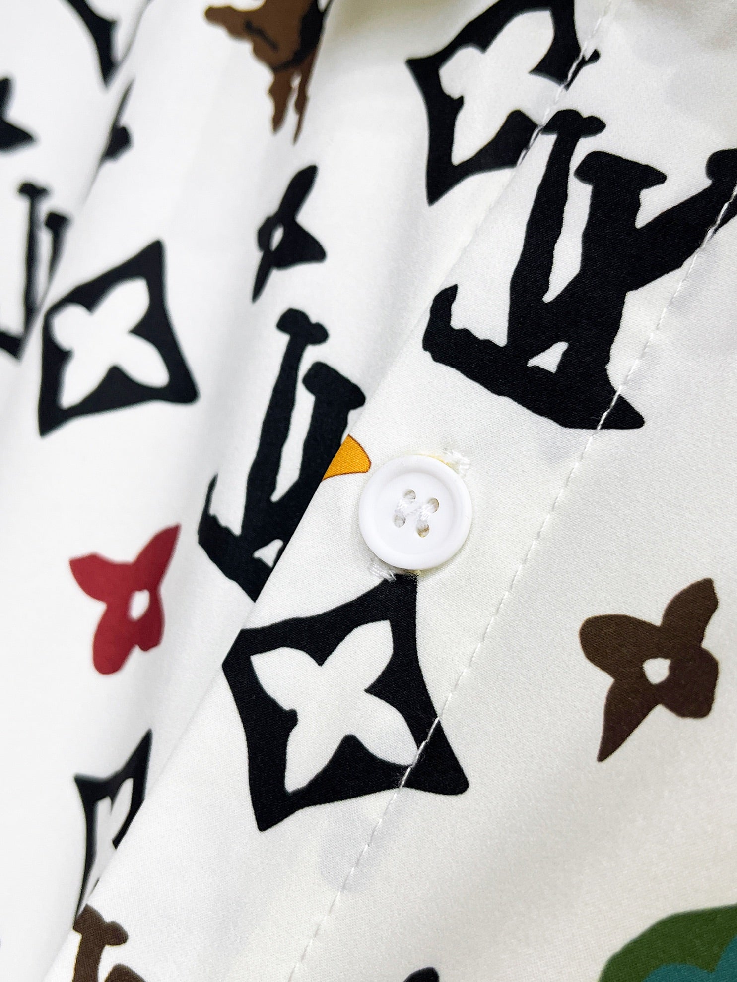 Louis Vuitton Navy Monogram Shirt