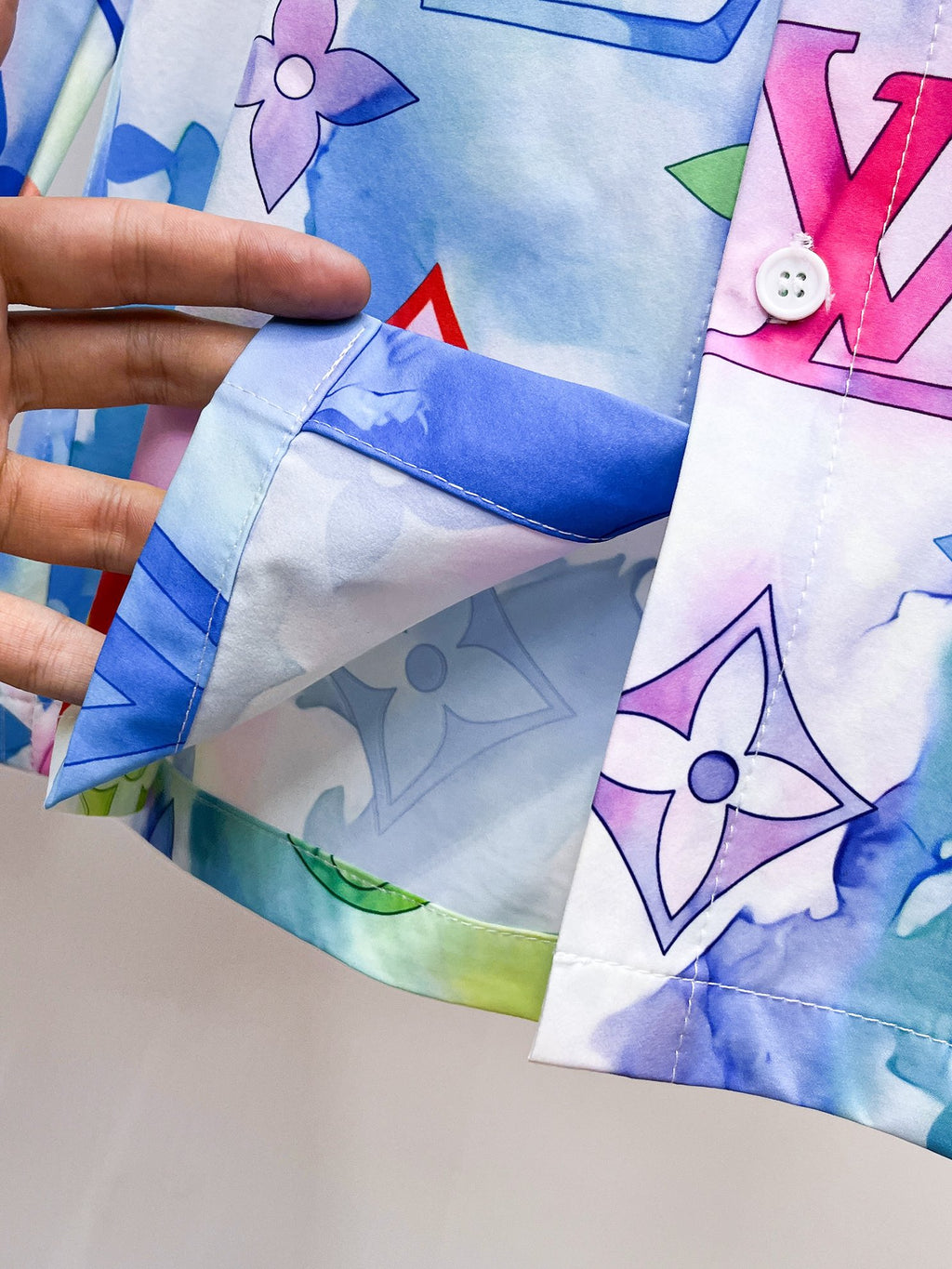 Louis Vuitton Watercolor Monogram Shirt