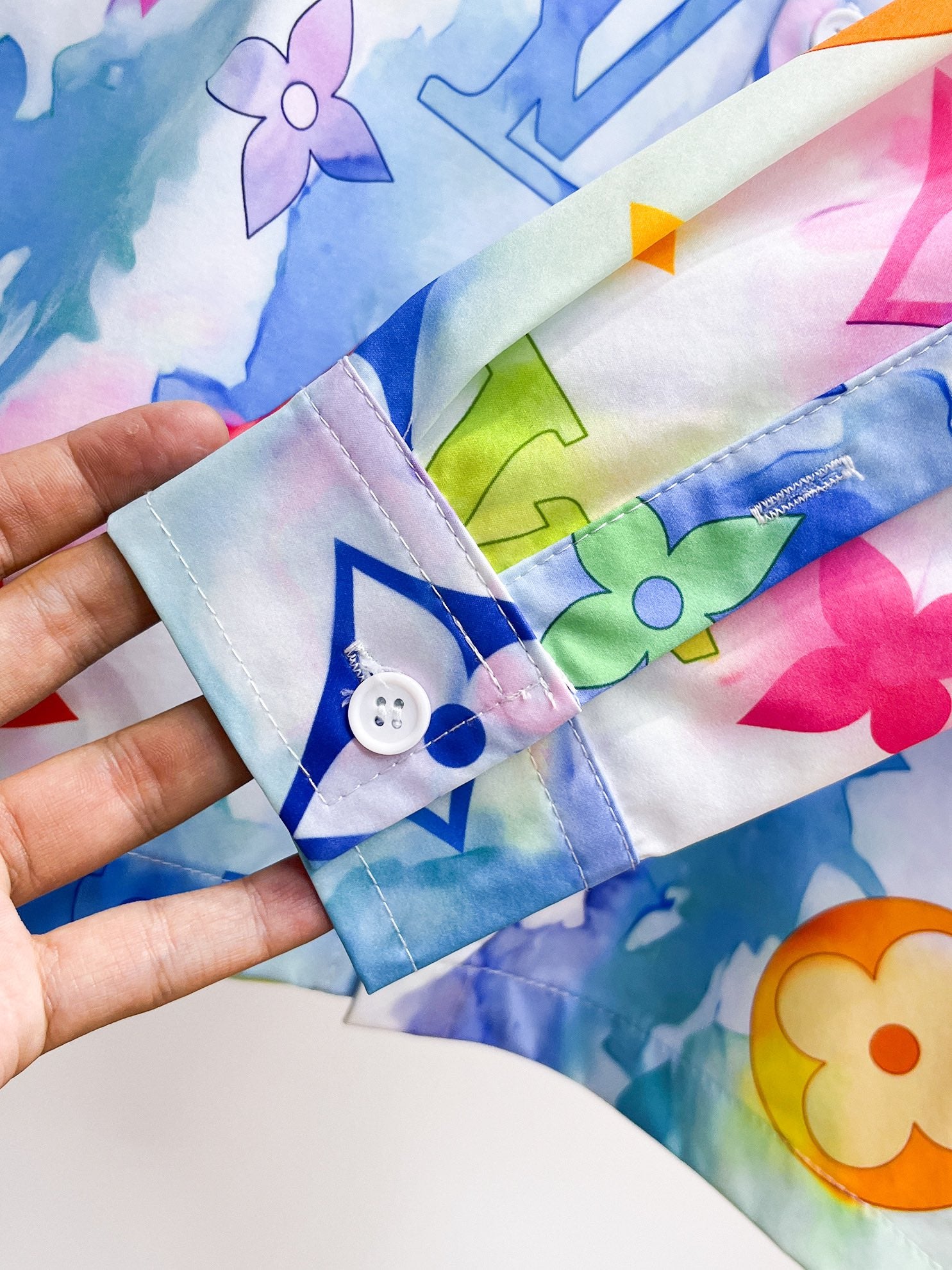 Louis Vuitton Watercolor Monogram Shirt