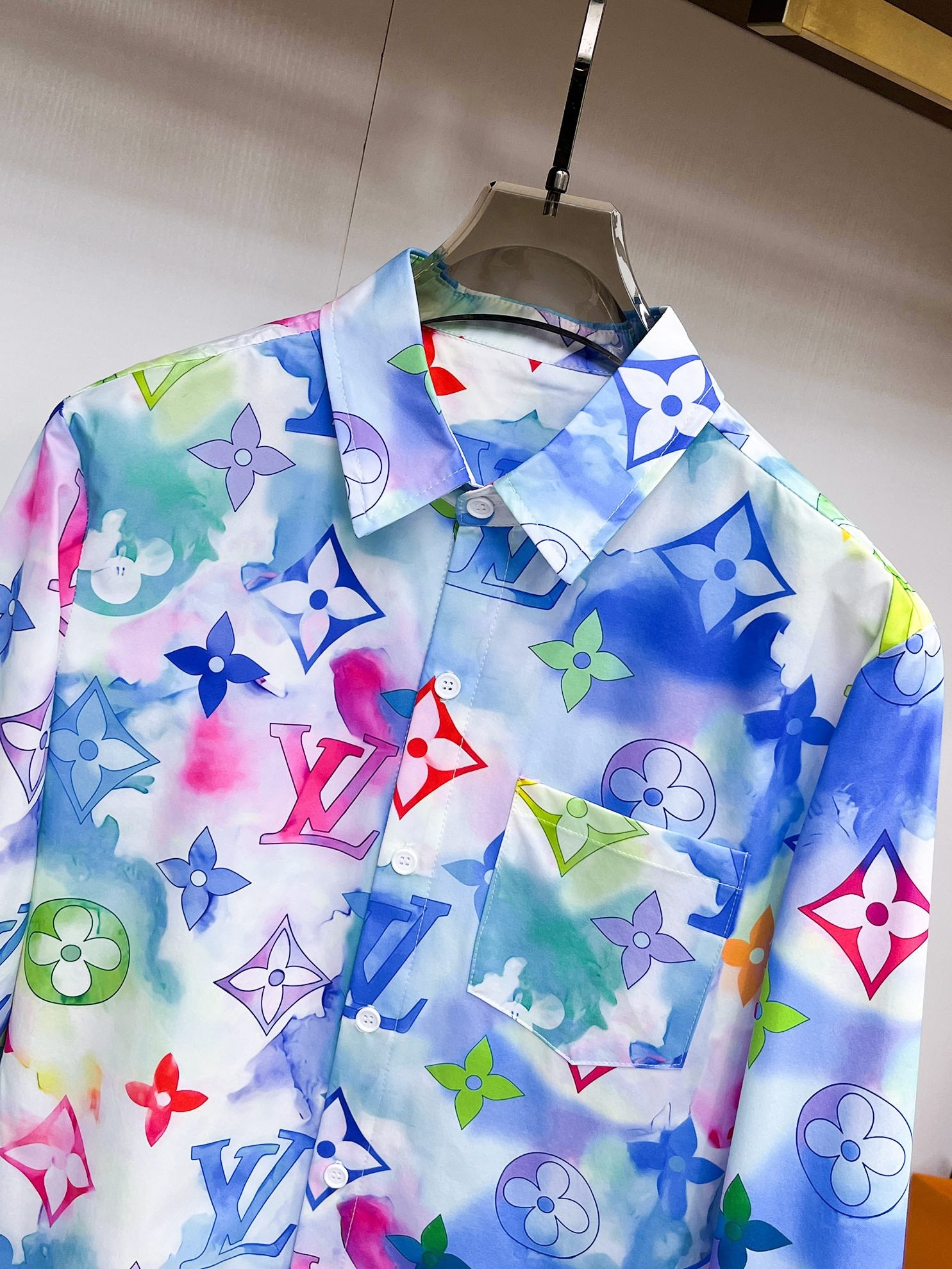 Louis Vuitton Watercolor Monogram Shirt