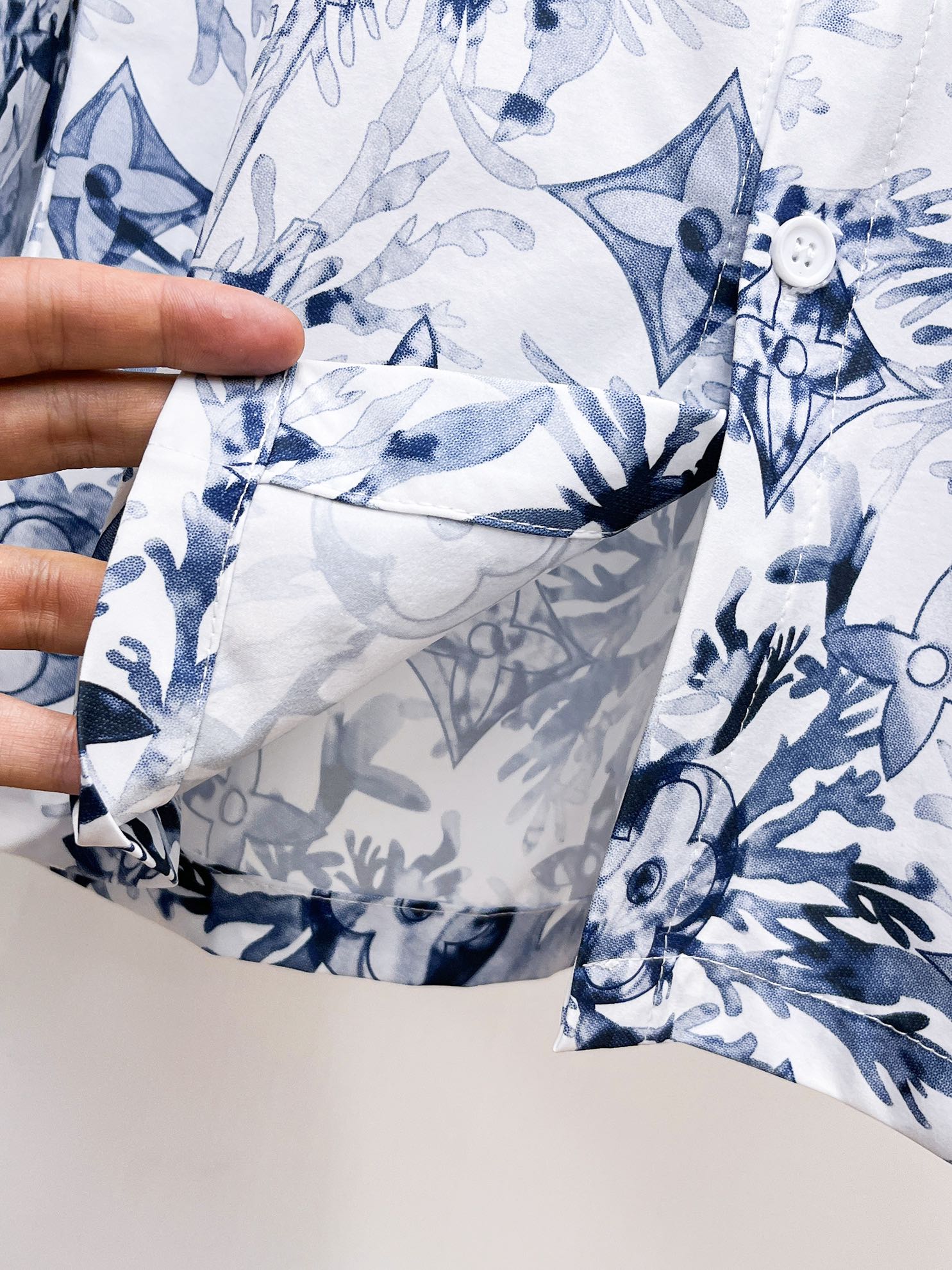 Louis Vuitton Botanical Print Shirt