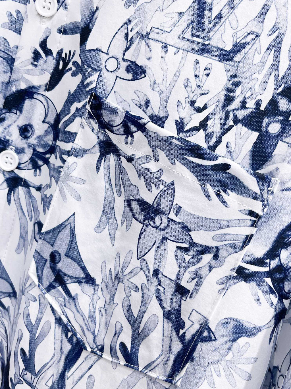 Louis Vuitton Botanical Print Shirt
