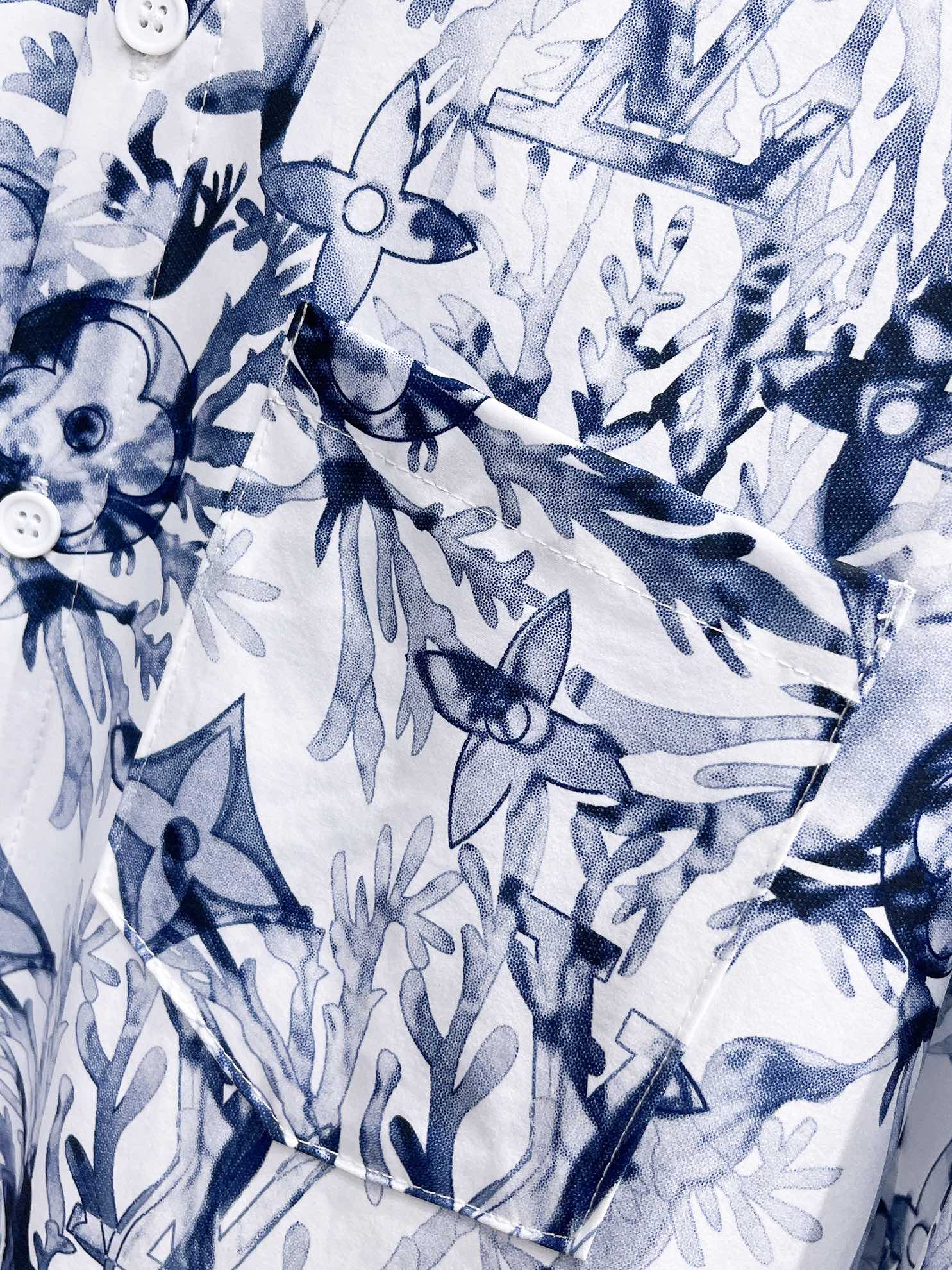 Louis Vuitton Botanical Print Shirt