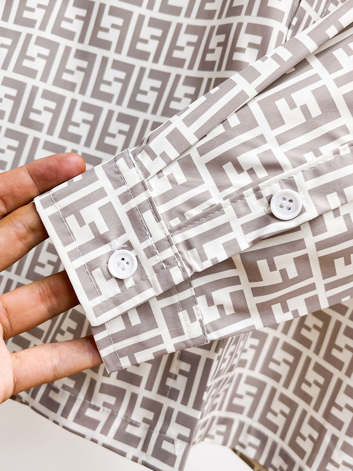Fendi FF Geometric Monogram Shirt