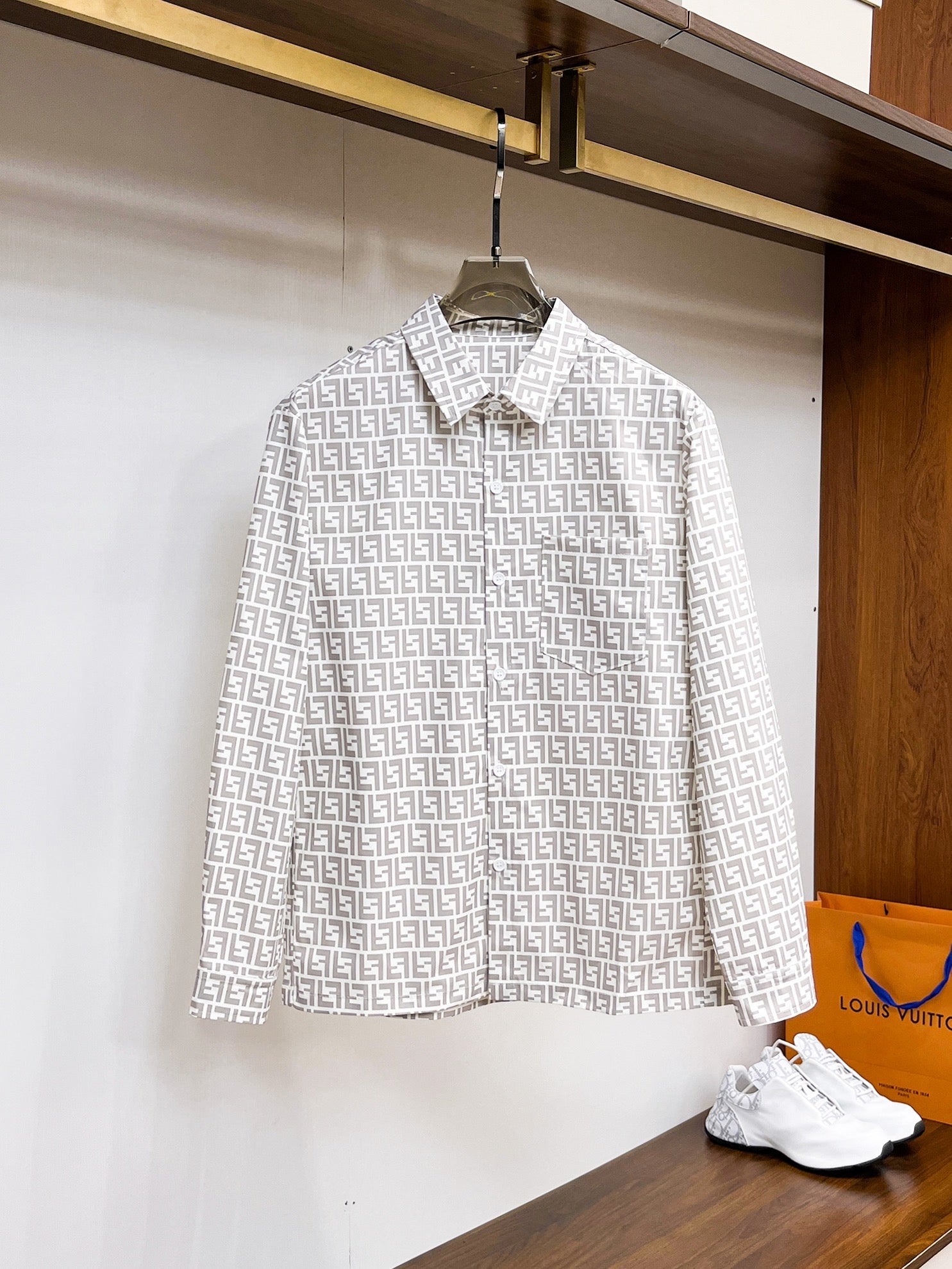 Fendi FF Geometric Monogram Shirt
