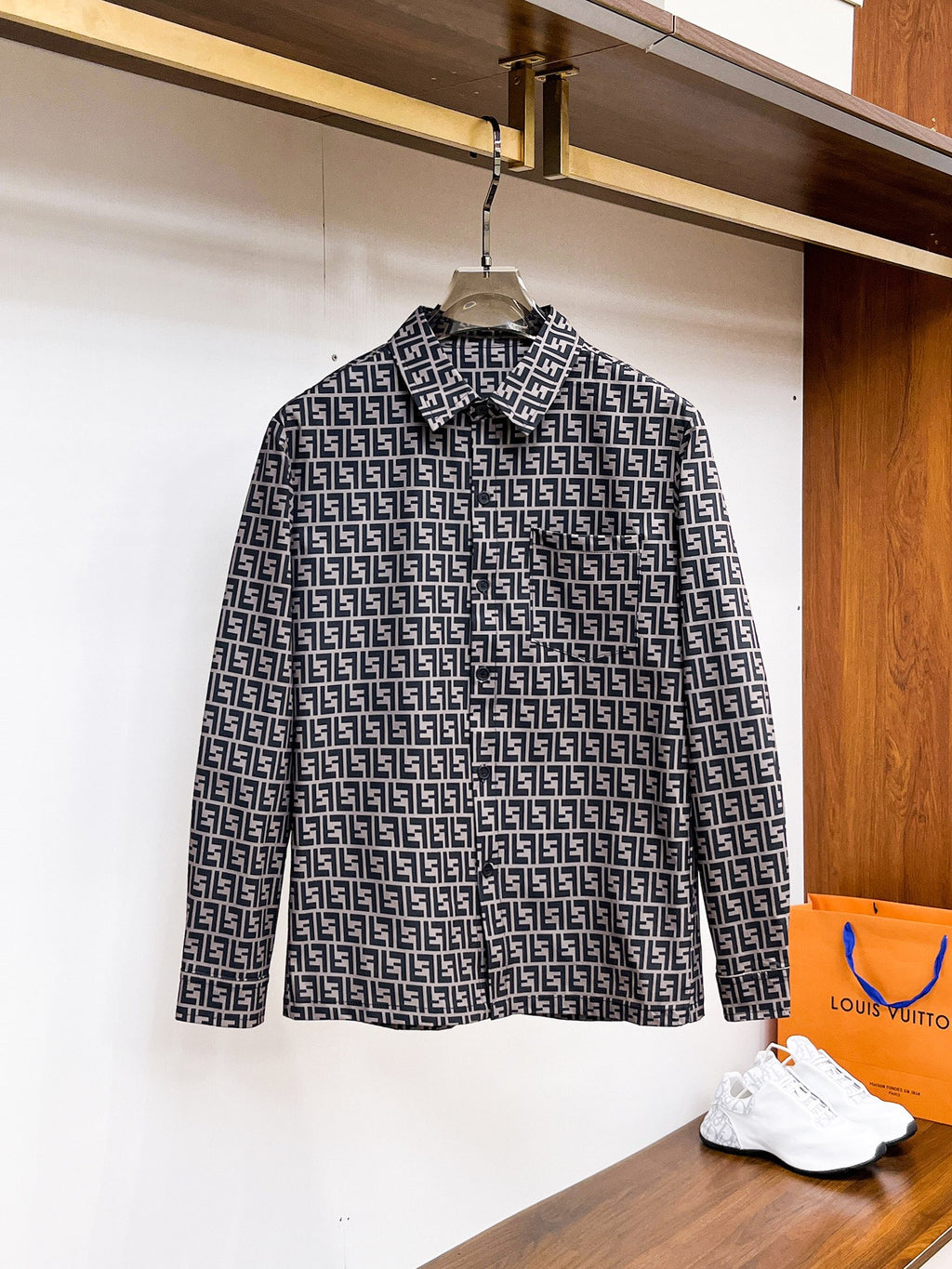 Fendi FF Maze Monogram Shirt