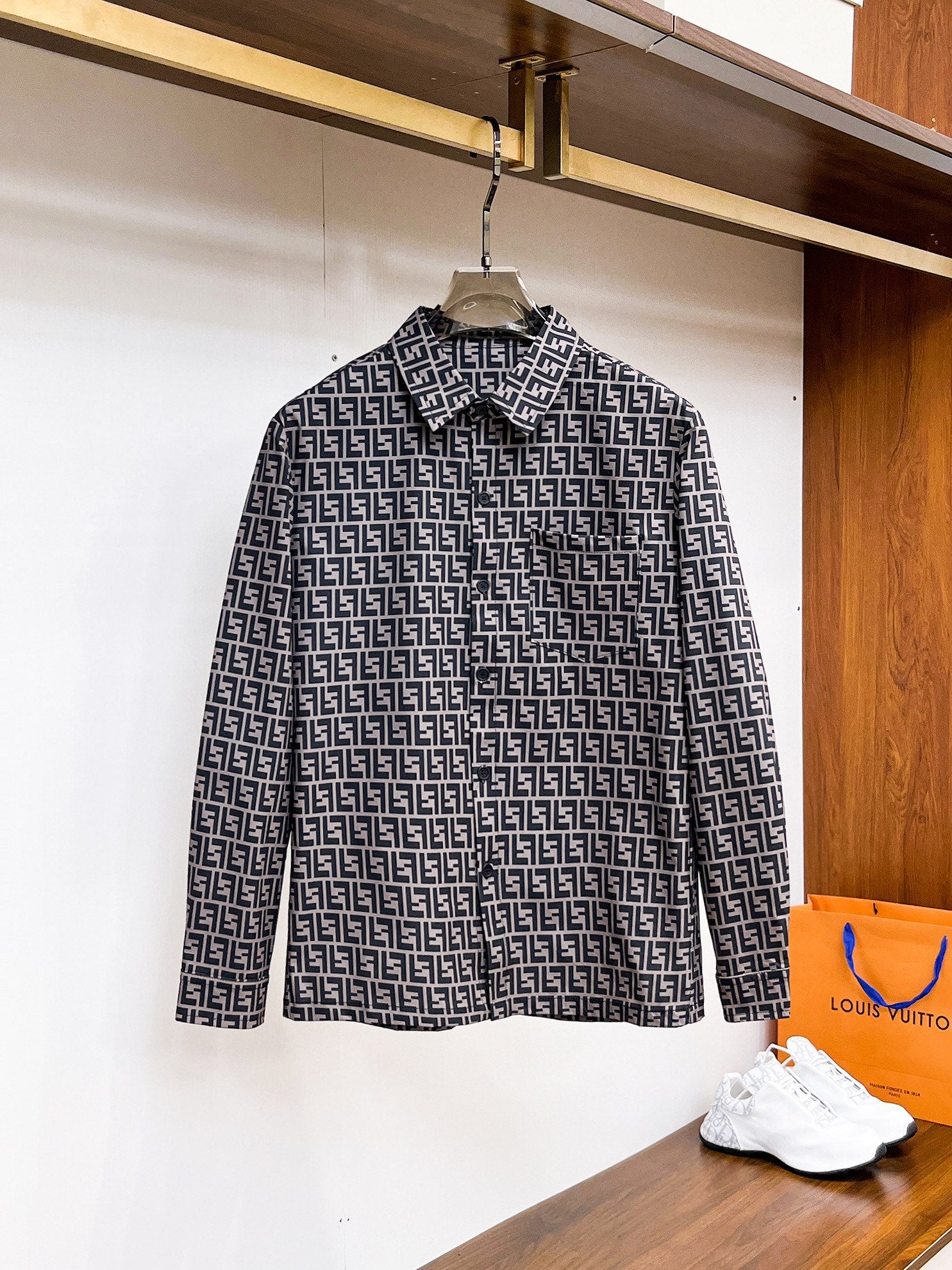 Fendi FF Maze Monogram Shirt