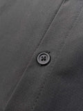 Moncler 2025 SS Tennis Logo Long-Sleeve Shirt — Black