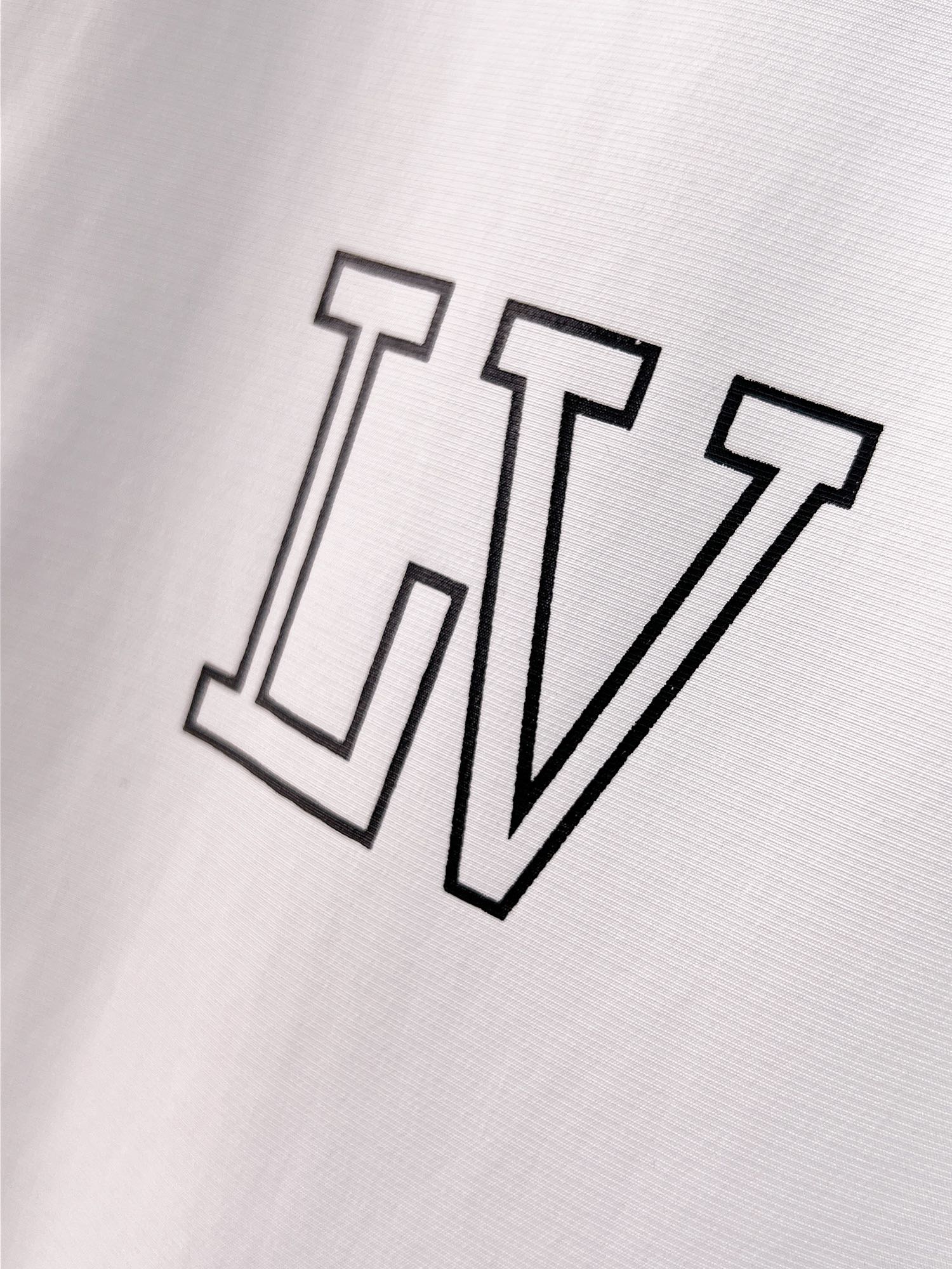Louis Vuitton 2026 SS LV Monogram Flower Long-Sleeve Shirt — White