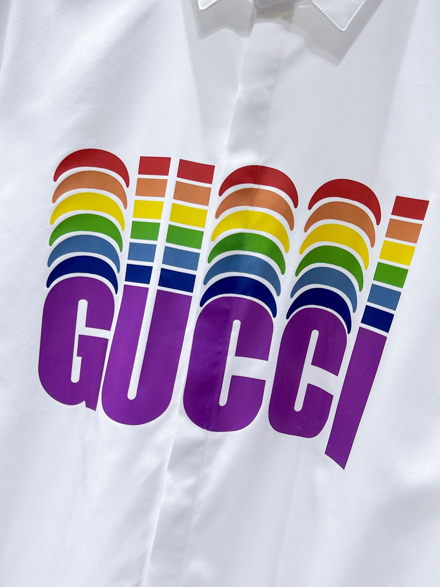 Gucci Rainbow Logo Shirt