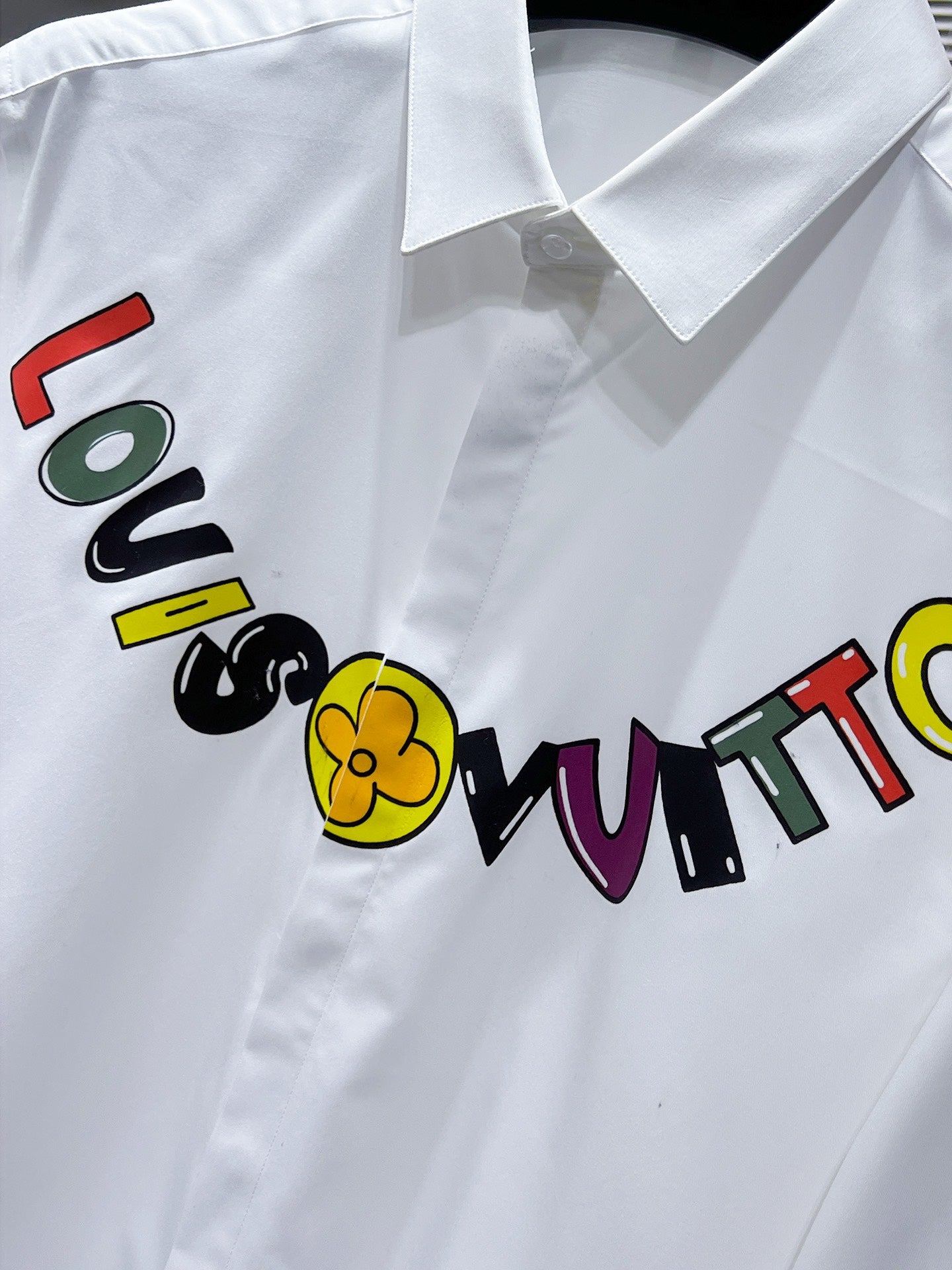 Louis Vuitton Graffiti Logo Shirt