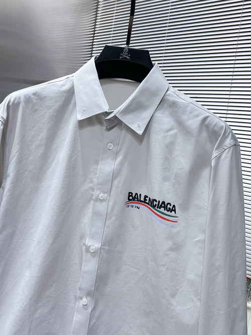 Balenciaga Eiffel Tower Graphic Shirt