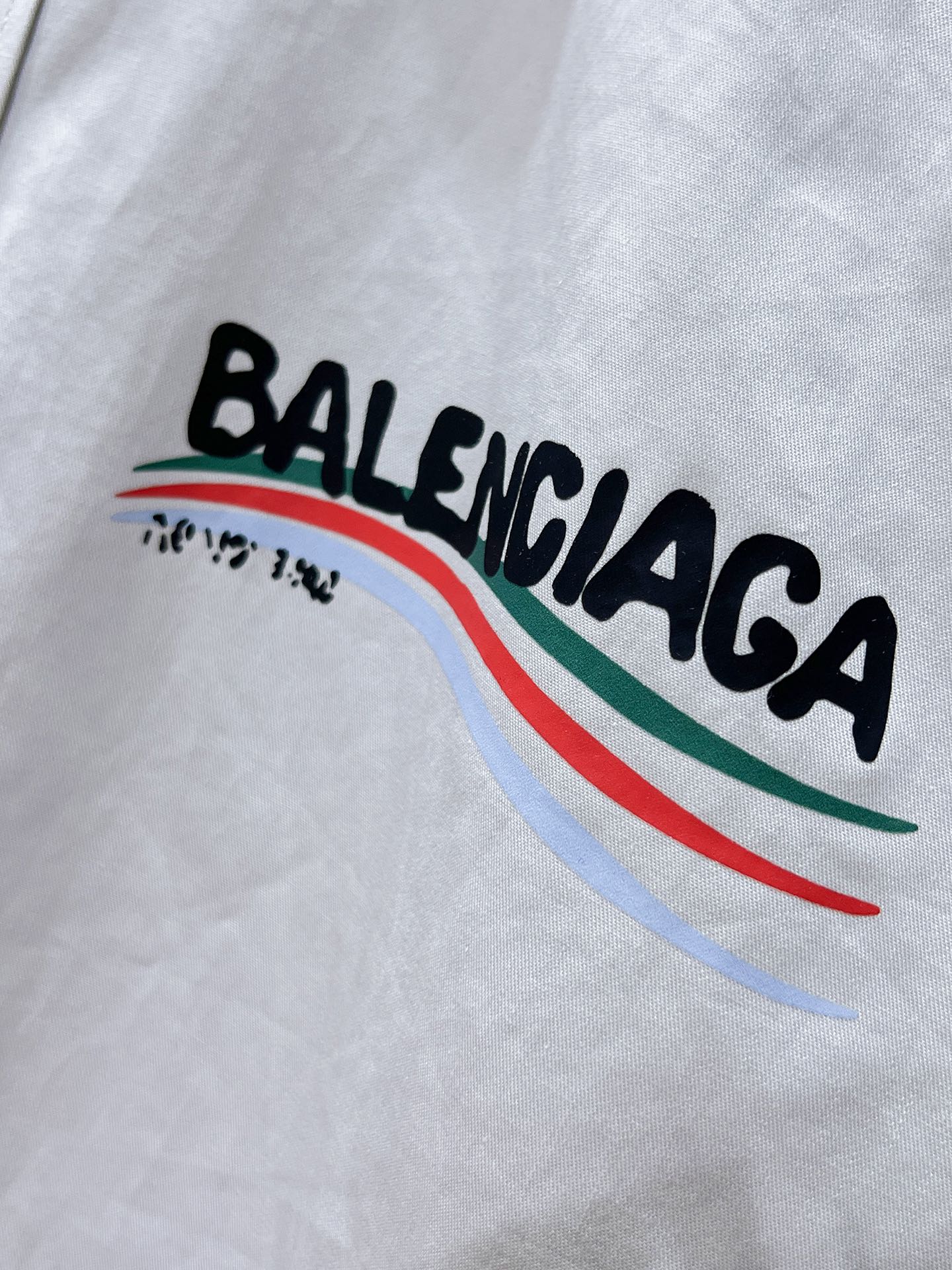 Balenciaga Eiffel Tower Graphic Shirt