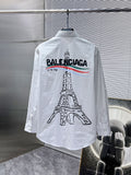 Balenciaga Eiffel Tower Graphic Shirt