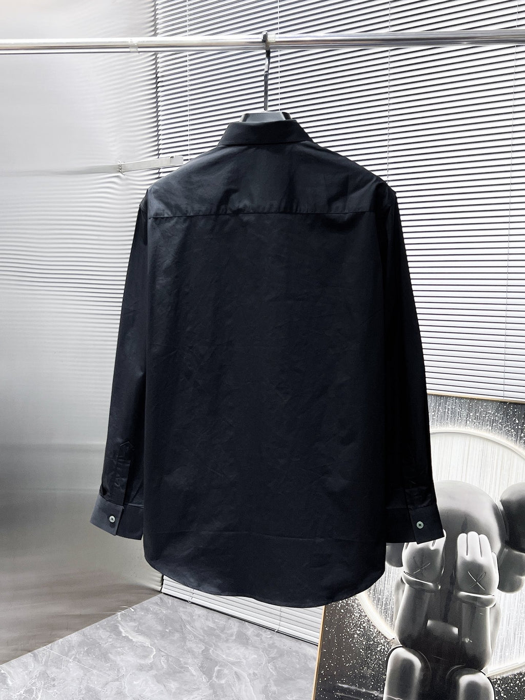 Balenciaga Metal Logo Shirt - Black